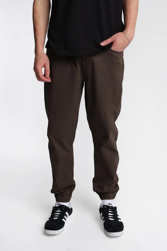 Relaxed Twill Jogger made by Bluenotes