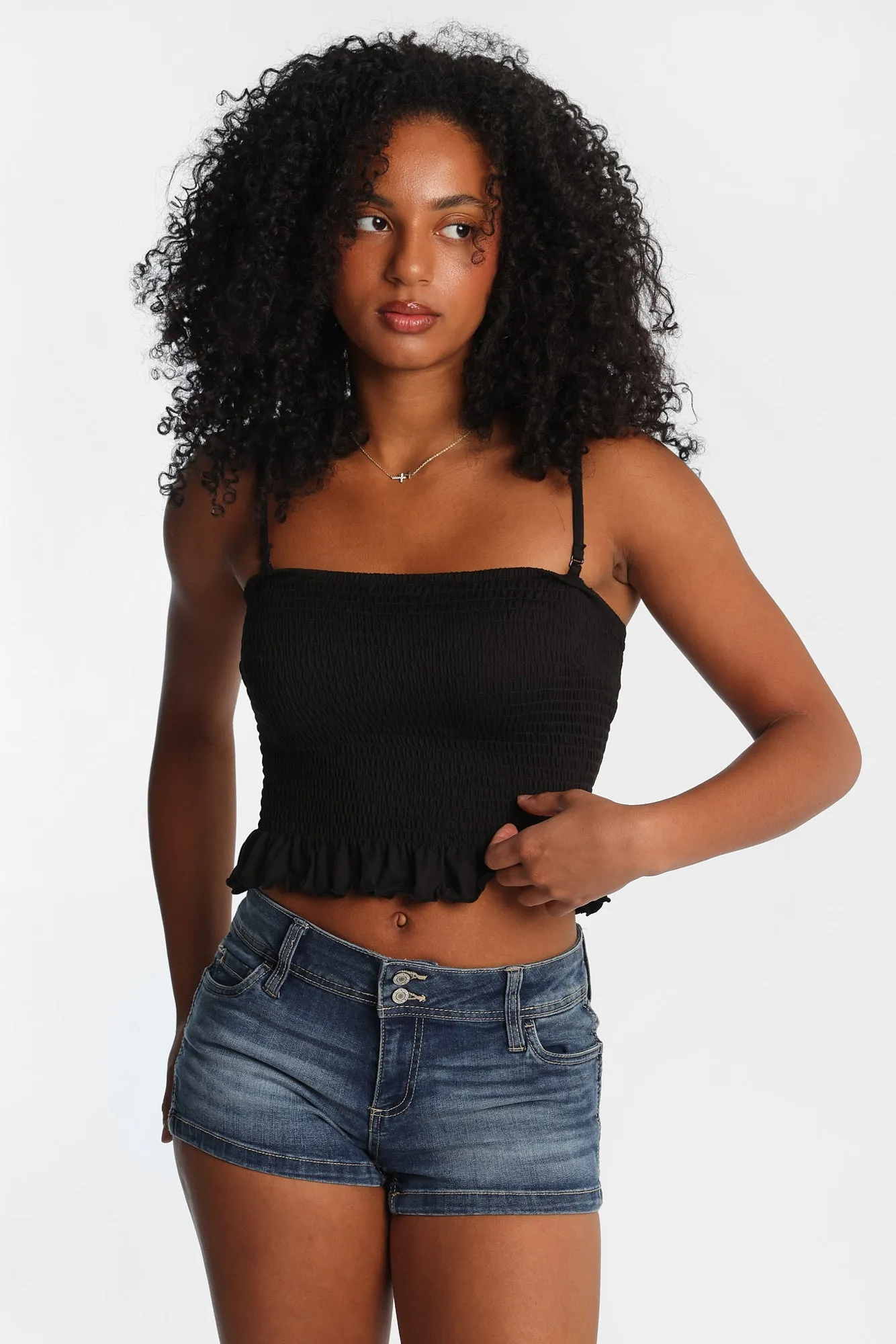Haut bandeau smocké ultra-doux sold by West49 product image thumbnail 2