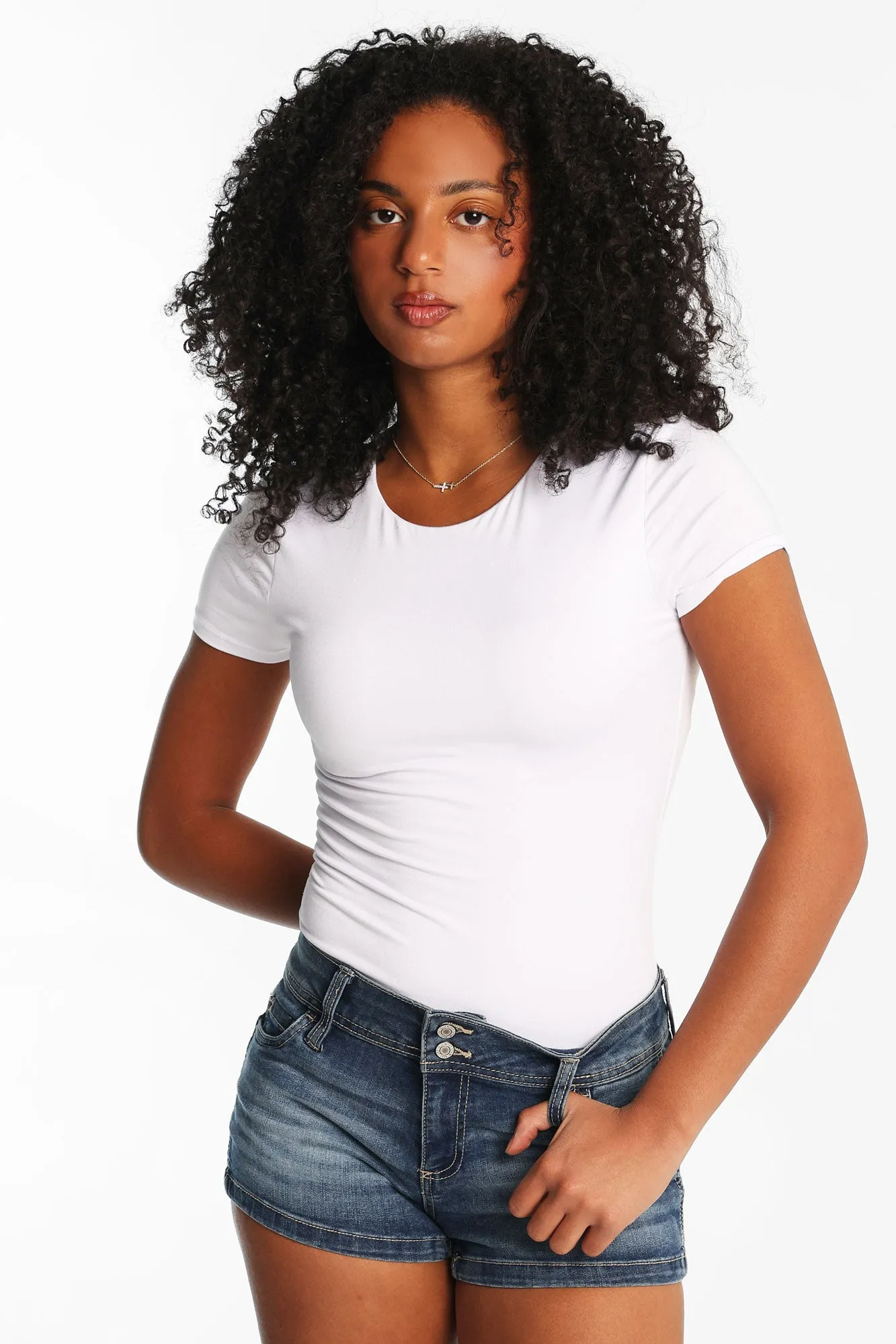 Body à manches courtes et col ras-du-cou AERO sold by West49 product image thumbnail 5