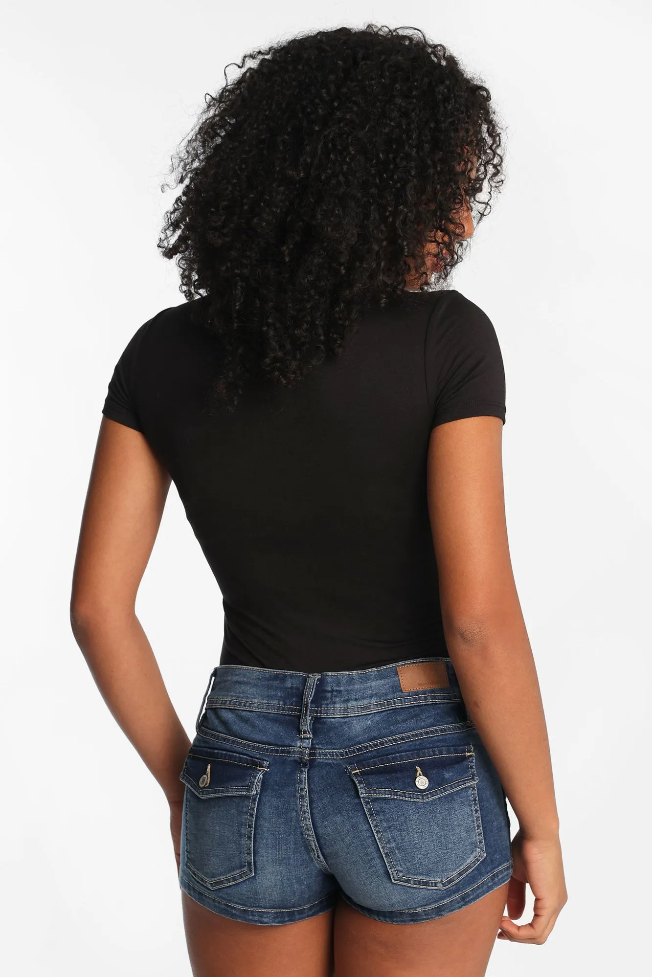 AERO Short Sleeve Crew Neck Bodysuit sold by West49 product image thumbnail 3