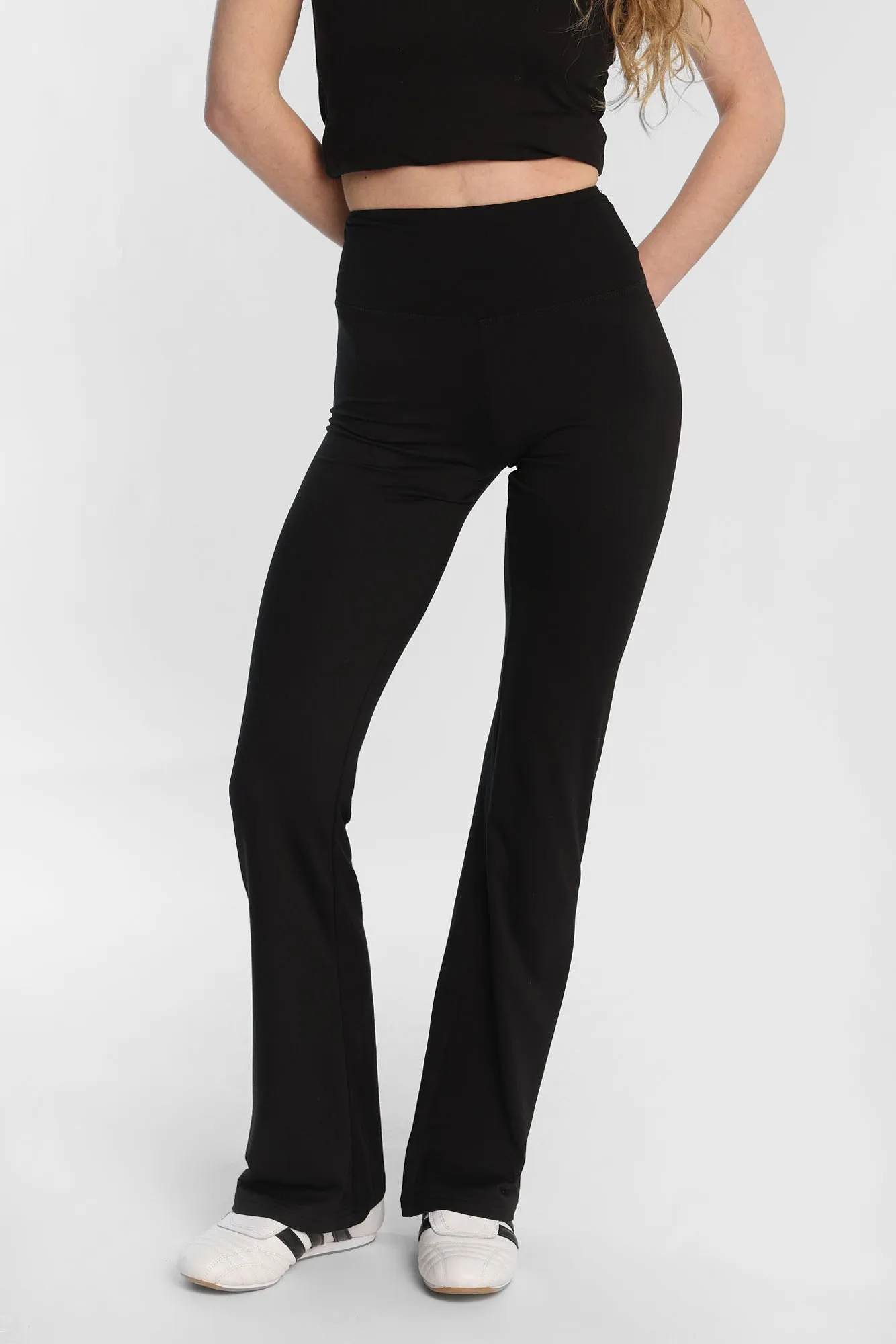 Super Soft Fleeceback Flare Leggings sold by West49