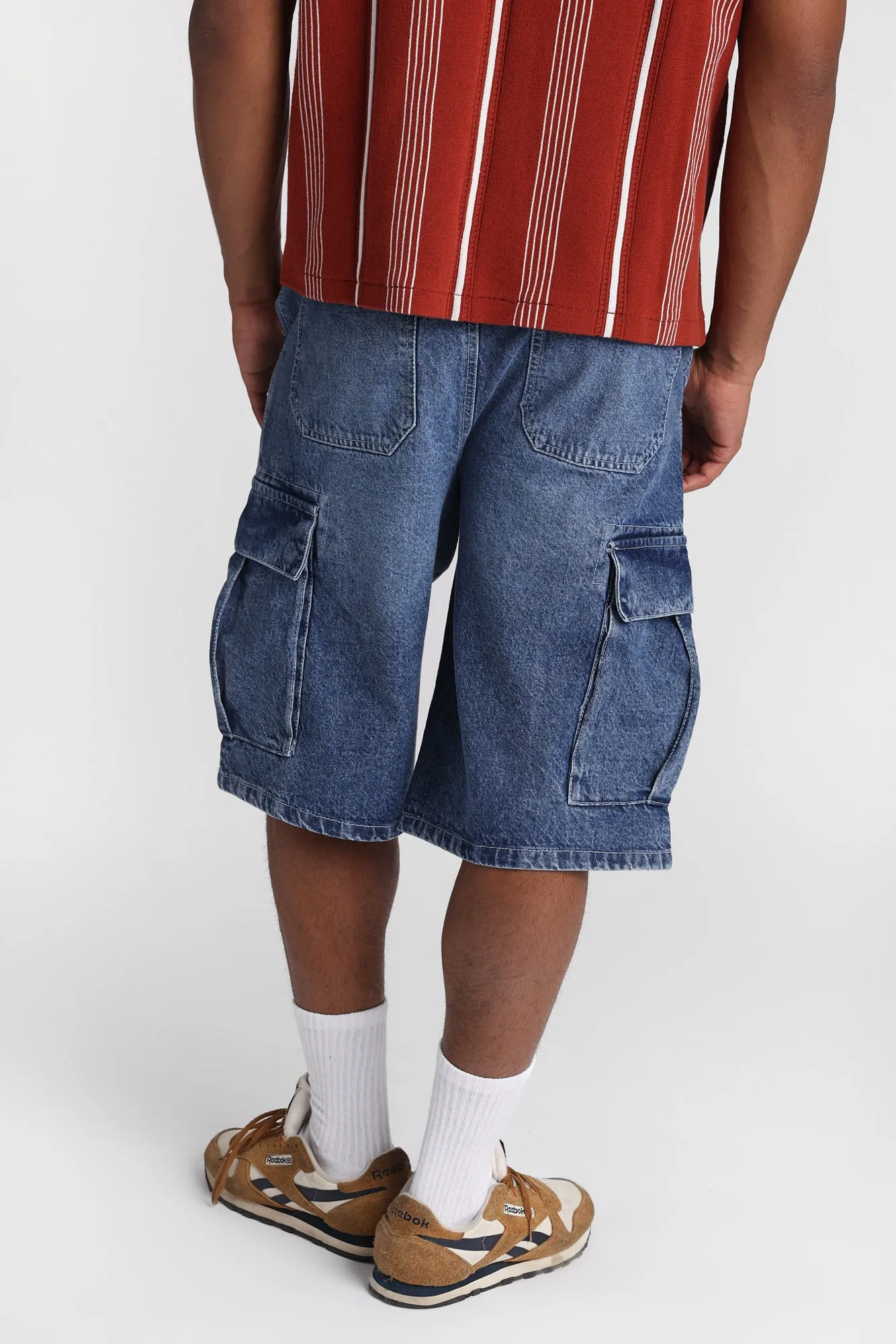 Short cargo en denim ample sold by West49 product image thumbnail 3