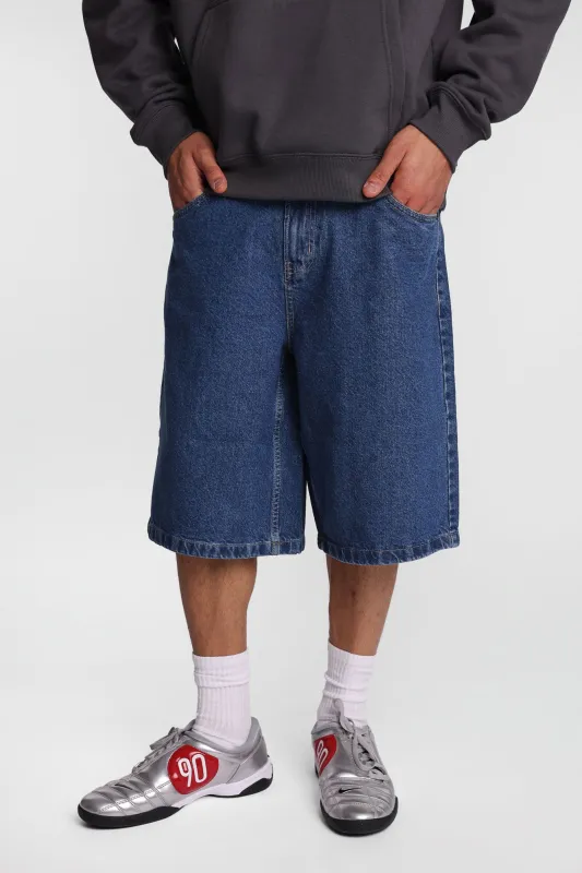 Short en denim ample sold by West49