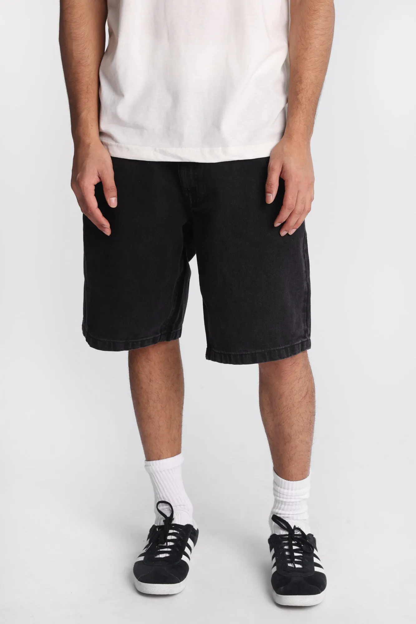 Loose Embroidered Denim Shorts sold by West49 product image thumbnail 2