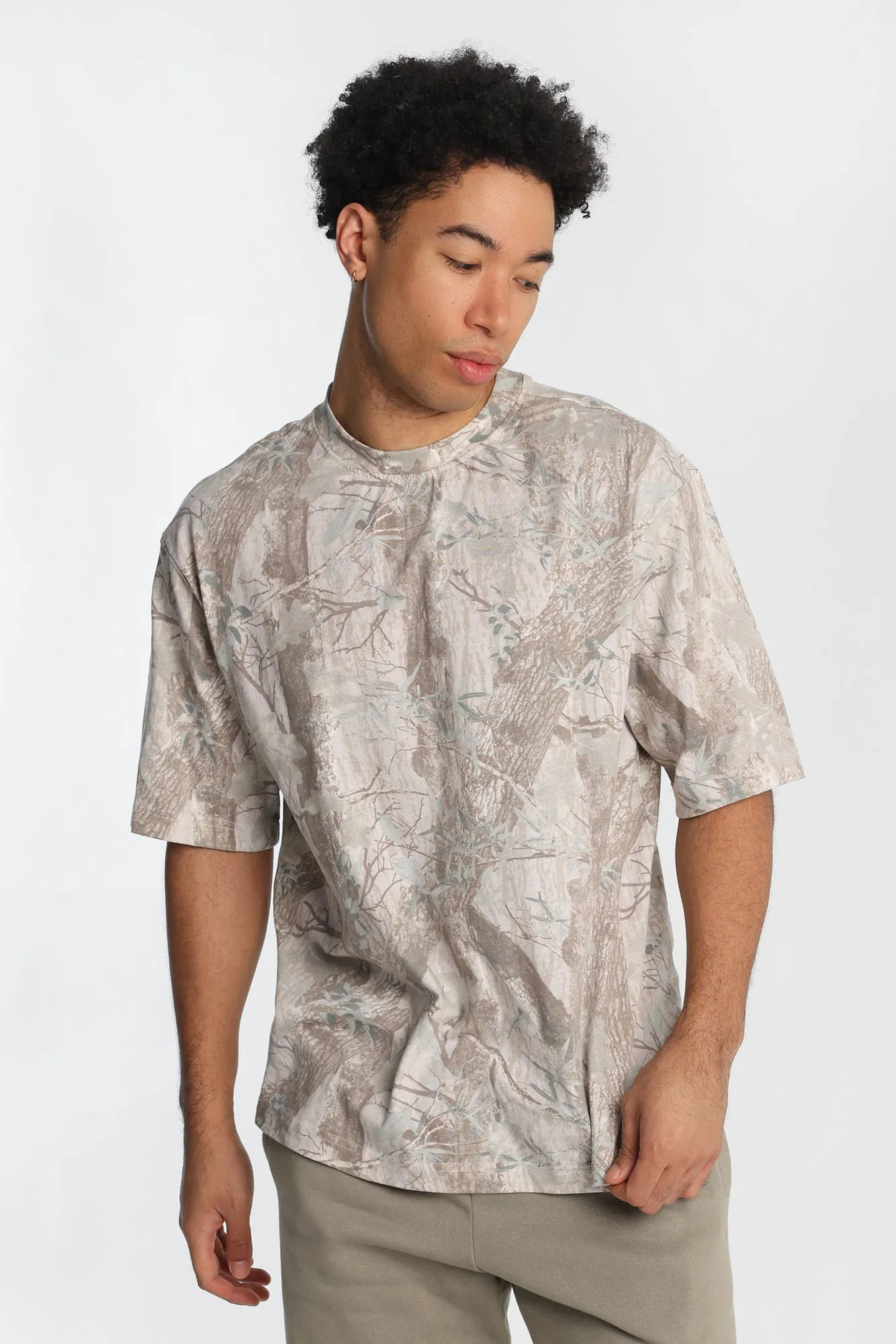 Tree Camouflage Oversized Tee sold by West49 product image thumbnail 2
