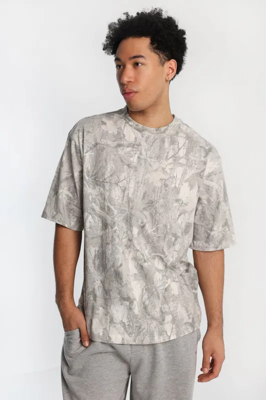 Tree Camouflage Oversized Tee made by Bluenotes