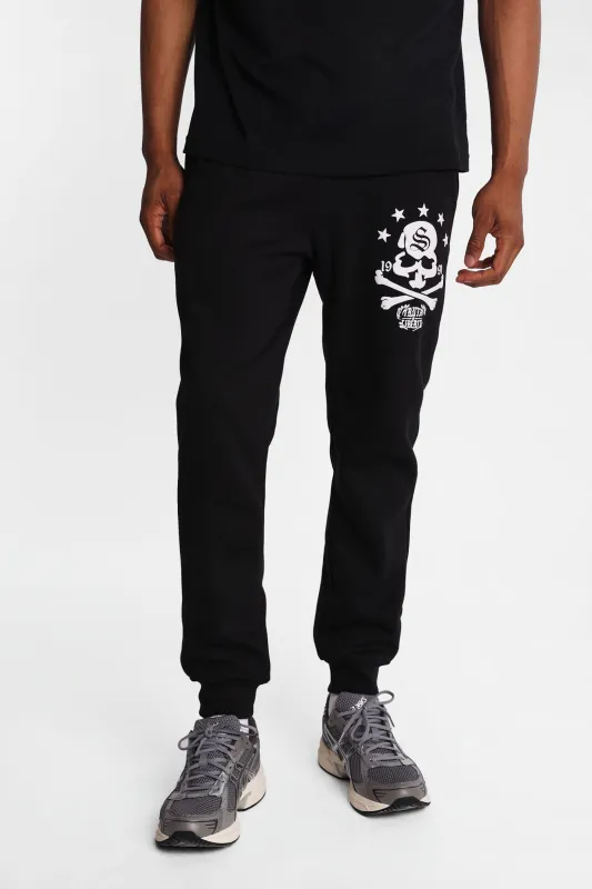 Jogger en molleton imprimé crâne Southpole made by South Pole