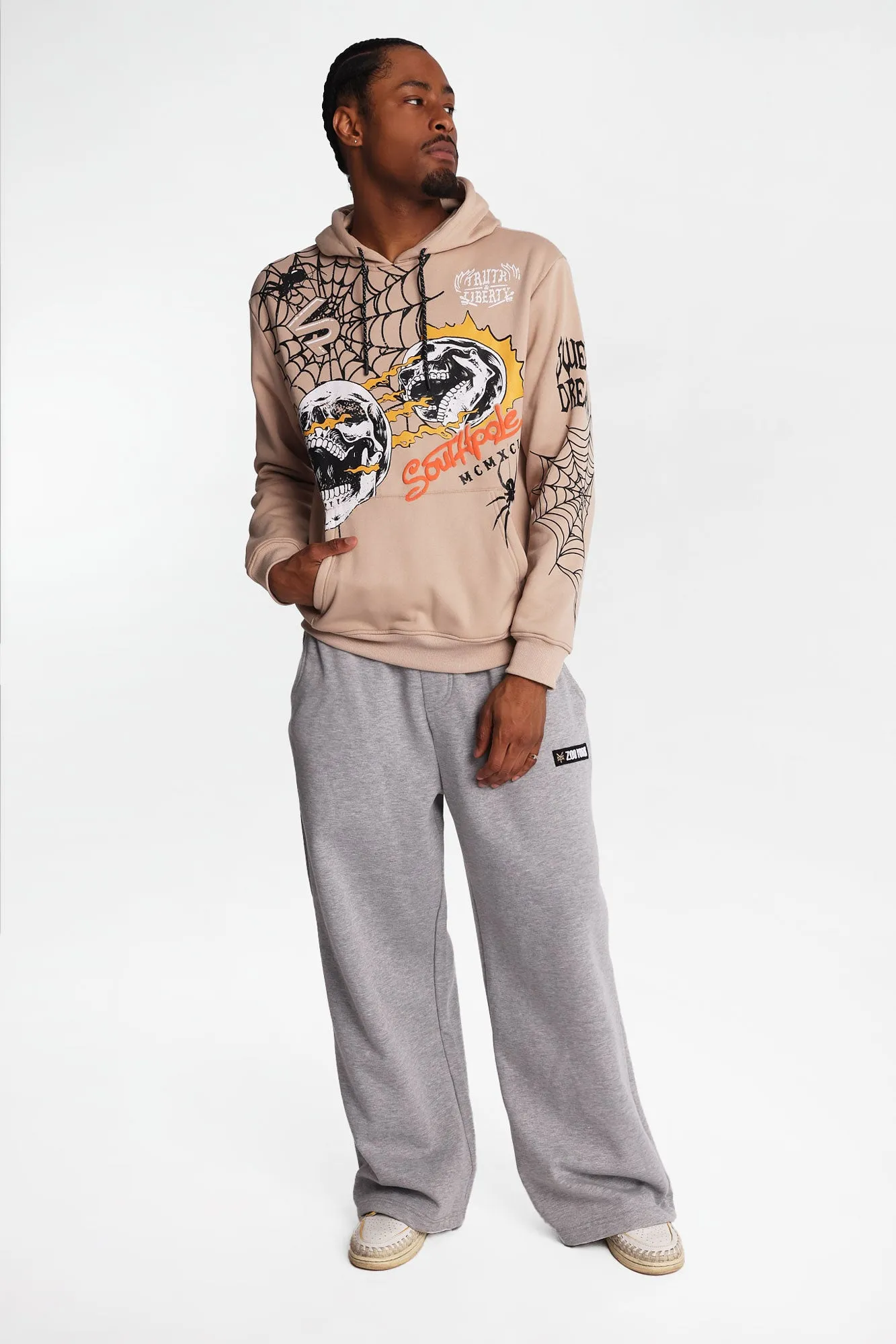 Southpole Spider Web Graphic Hoodie sold by West49 product image thumbnail 5