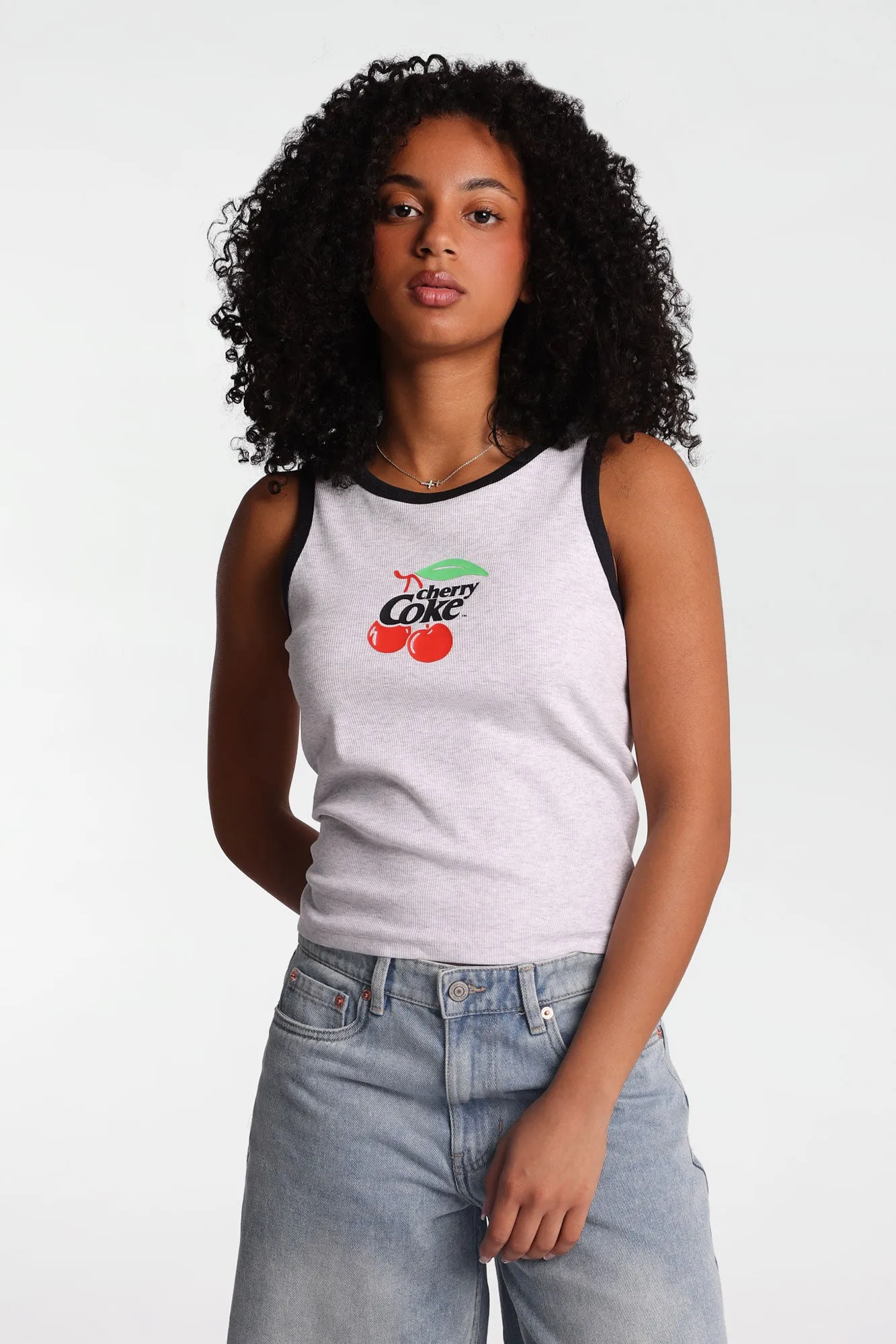 Cherry Coke Graphic Tank Top sold by West49