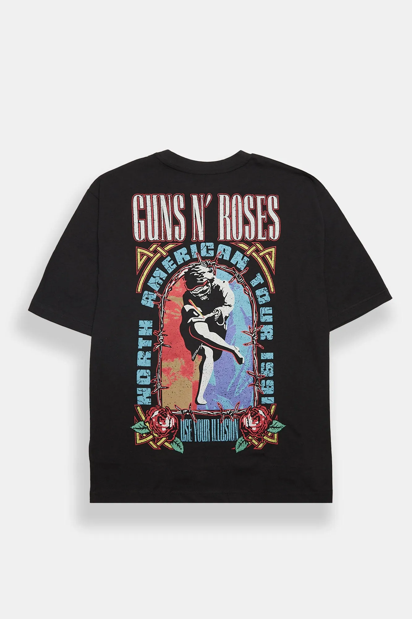 T-shirt surdimensionné imprimé Guns N' Roses Tour sold by West49