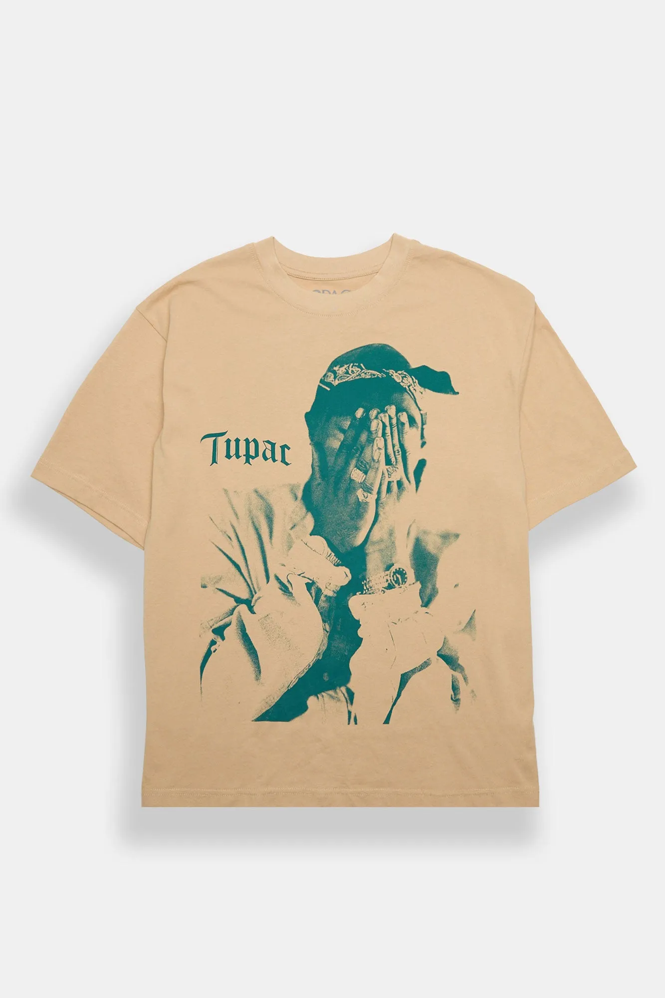 T-shirt surdimensionné imprimé Tupac Me Against The World sold by West49