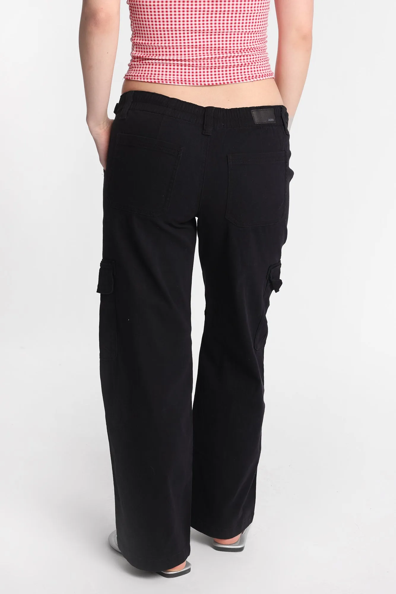 AERO Low Rise Baggy Cargo Twill Pants sold by West49 product image thumbnail 4