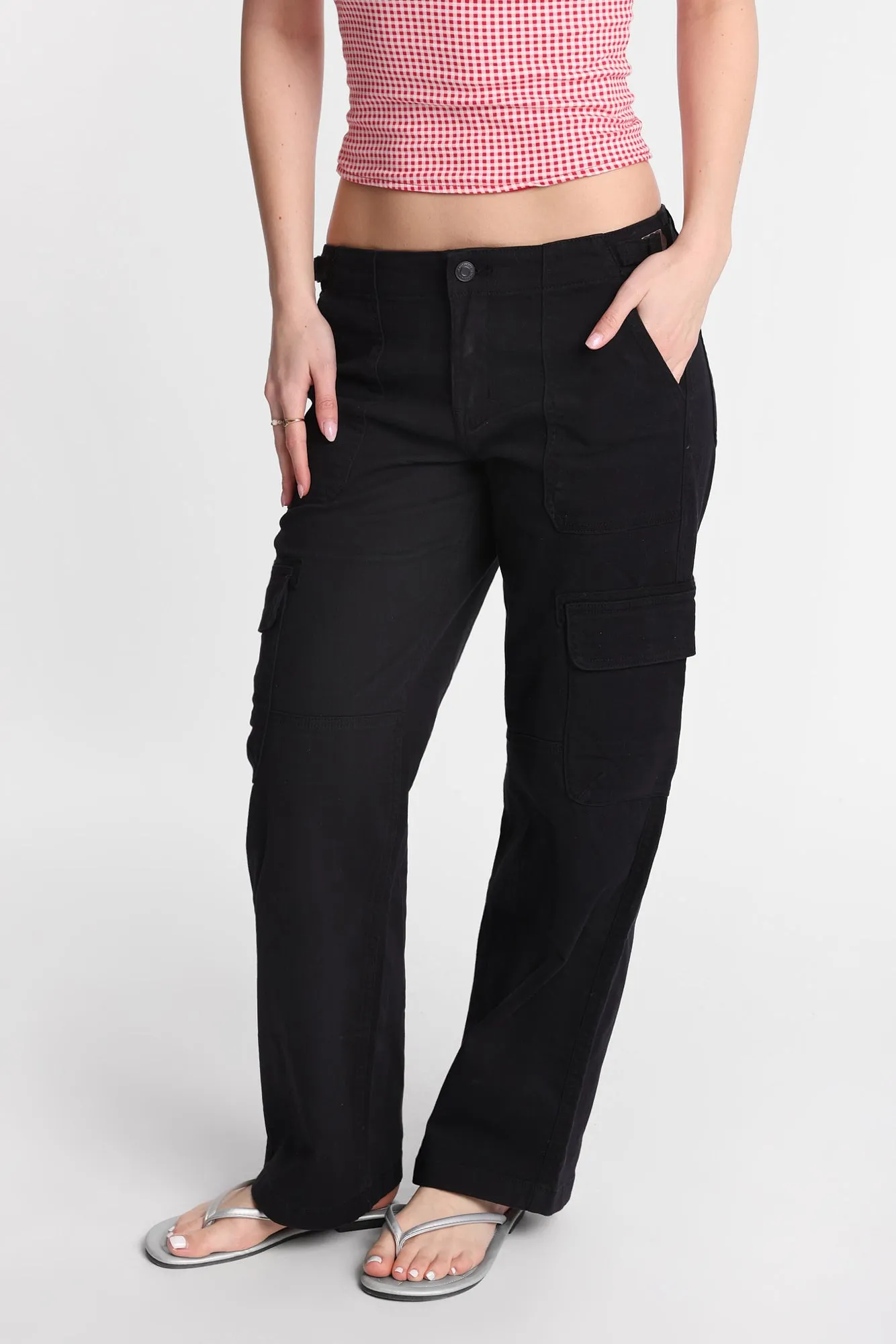 AERO Low Rise Baggy Cargo Twill Pants sold by West49 product image thumbnail 2