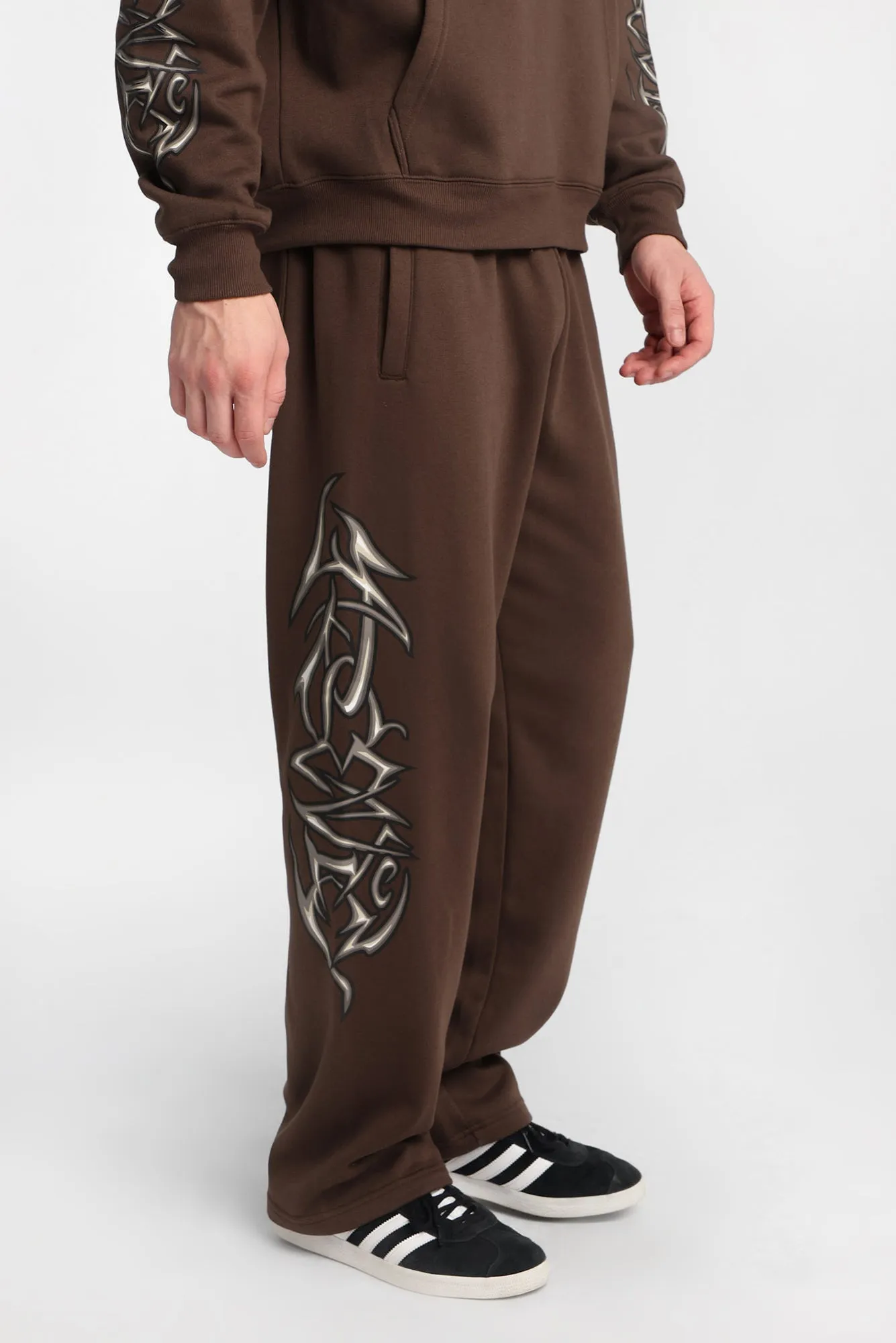 Jogger en molleton à jambe droite imprimé Arsenic sold by West49 product image thumbnail 5