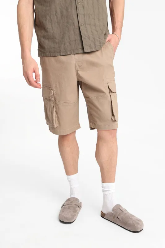Short cargo en sergé 11 po made by Bluenotes