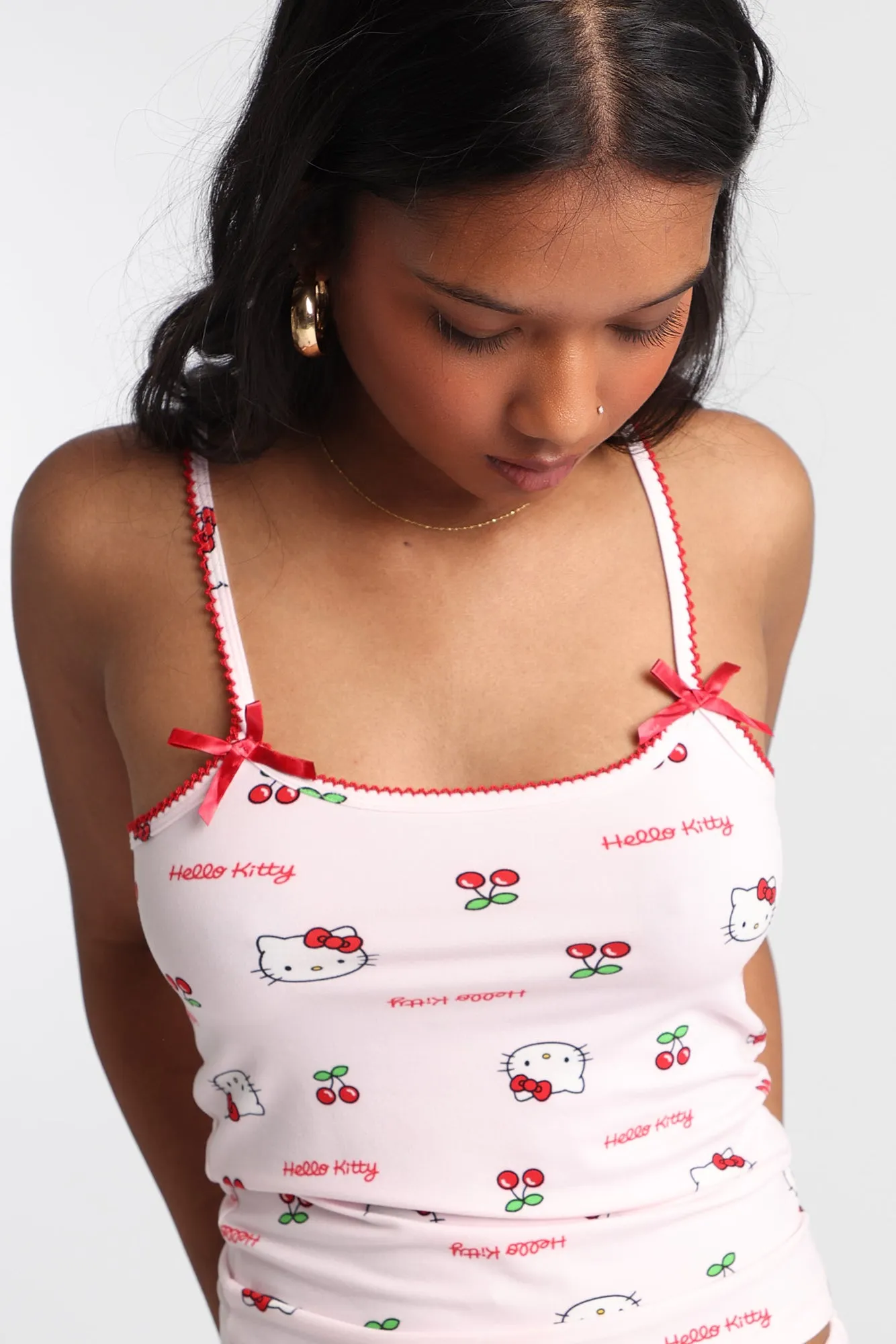 Hello Kitty Cherry Pajama Camisole & Shorts 2-Piece Set sold by West49 product image thumbnail 3