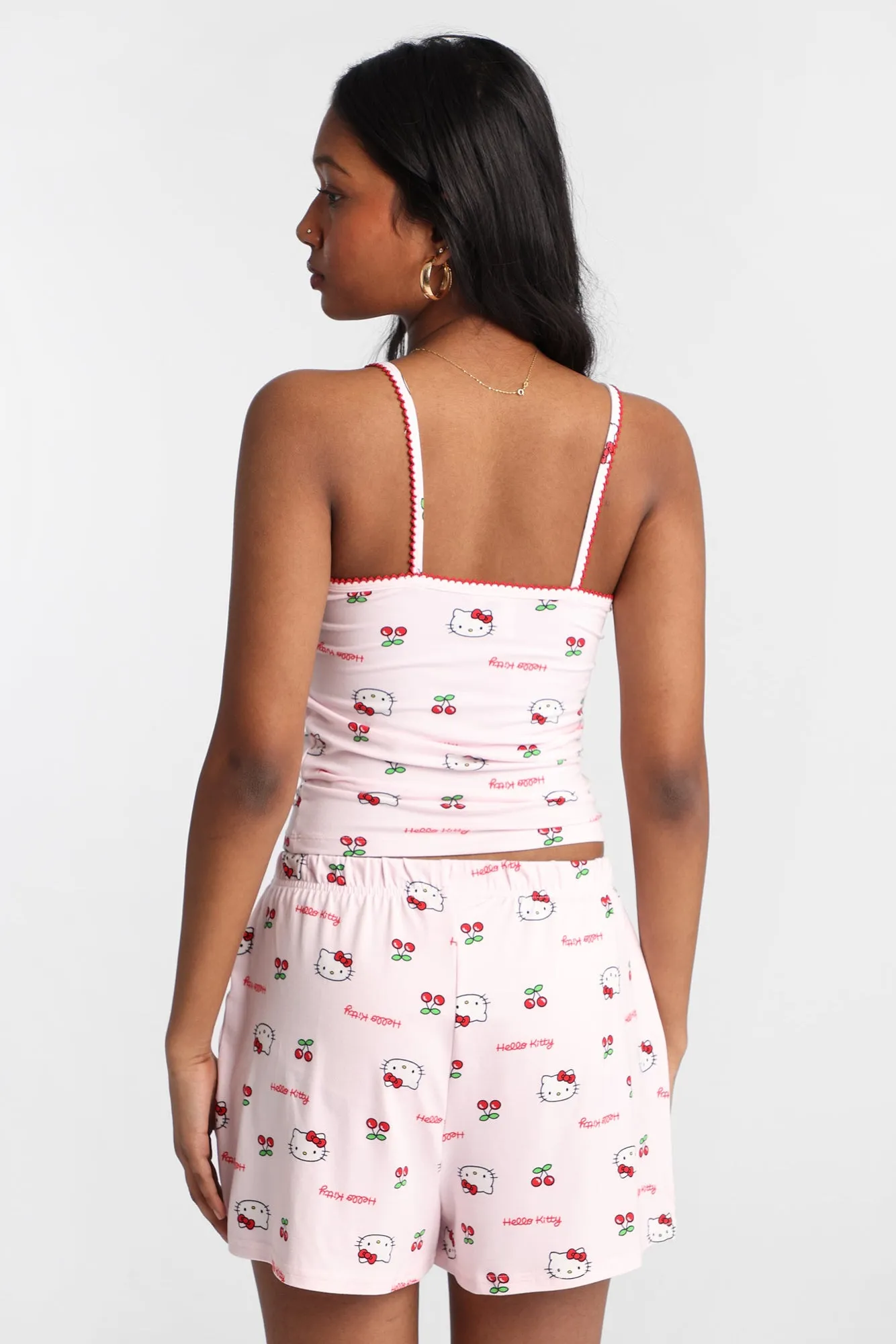 Hello Kitty Cherry Pajama Camisole & Shorts 2-Piece Set sold by West49 product image thumbnail 2