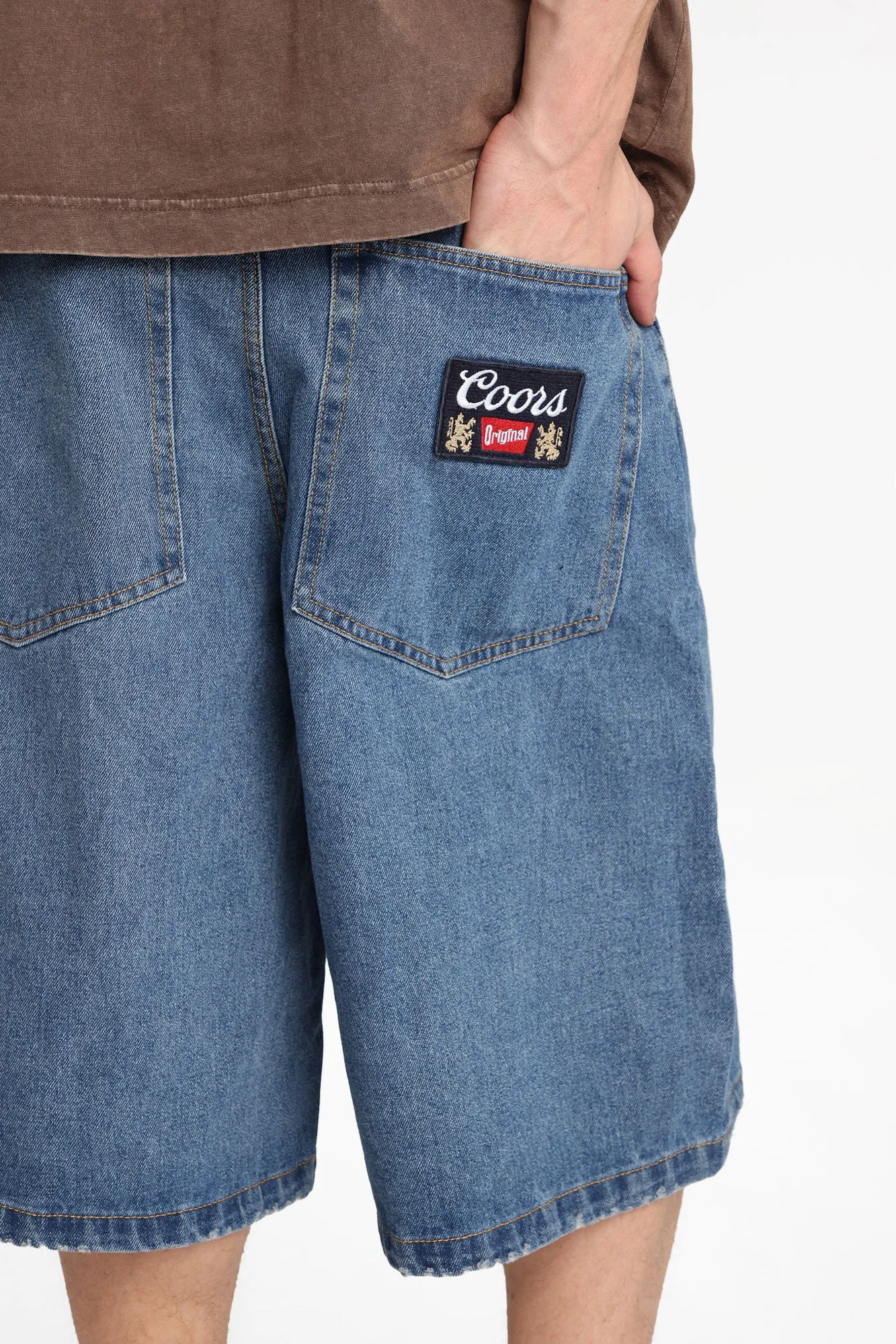 Coors Original Embroidered Patch Jorts sold by West49