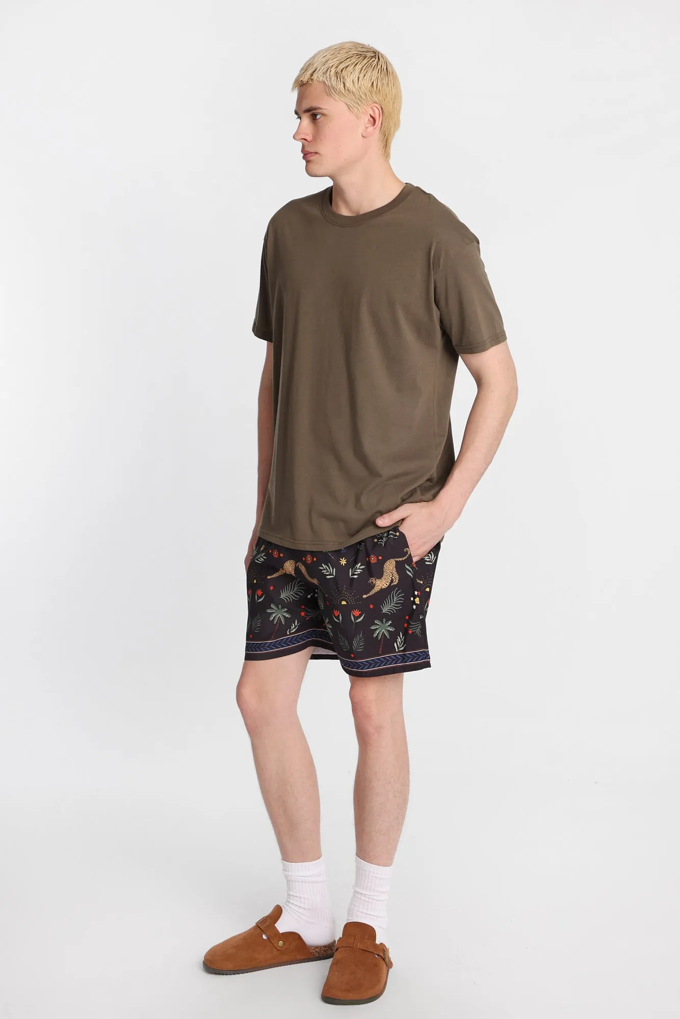 Short de bain à imprimé jungle 5,5 po sold by West49 product image thumbnail 5