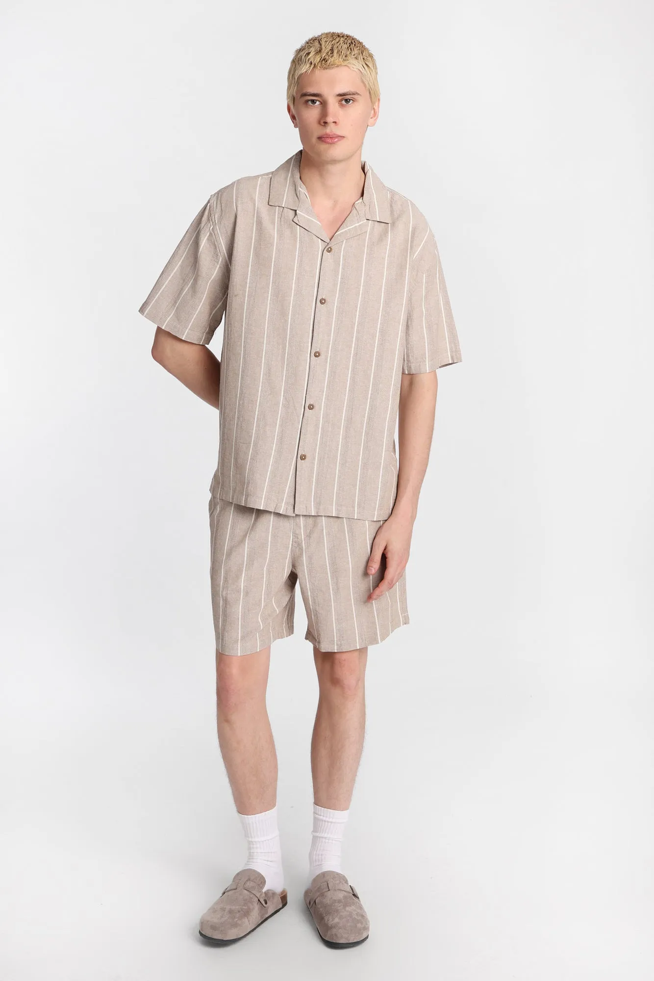 Textured Striped Shorts sold by West49 product image thumbnail 4