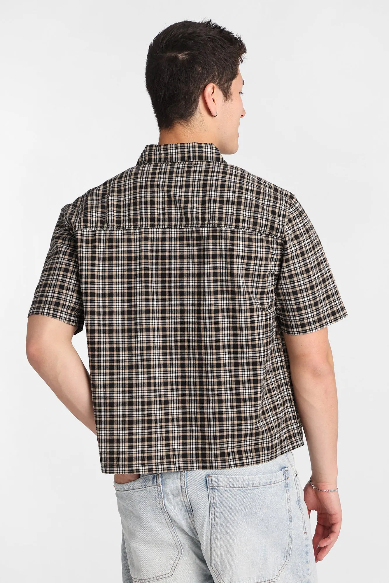 Chemise à carreaux brodé boule de billiard 7 sold by West49 product image thumbnail 3