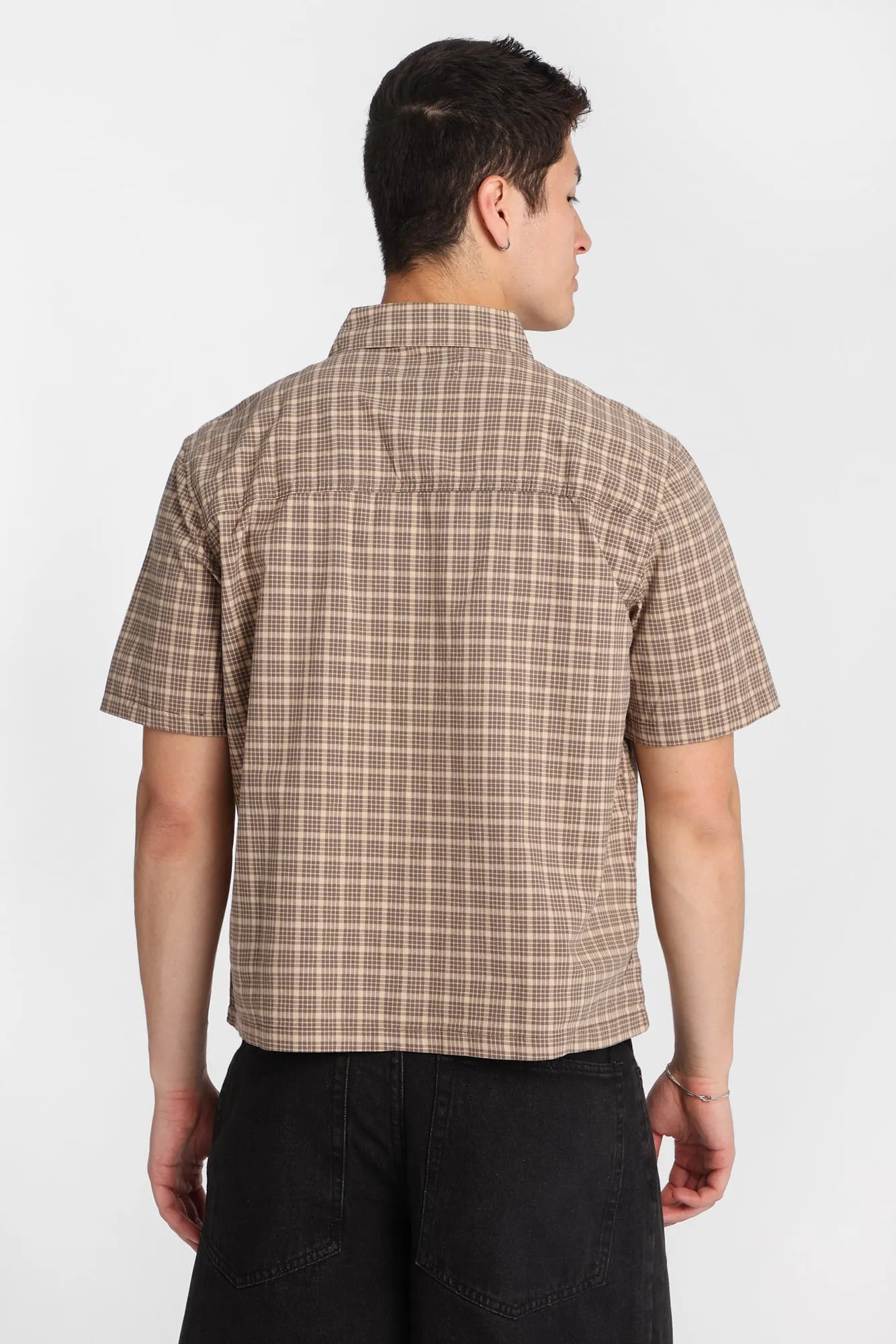 Chemise à carreaux cartes à jouer brodé sold by West49 product image thumbnail 3