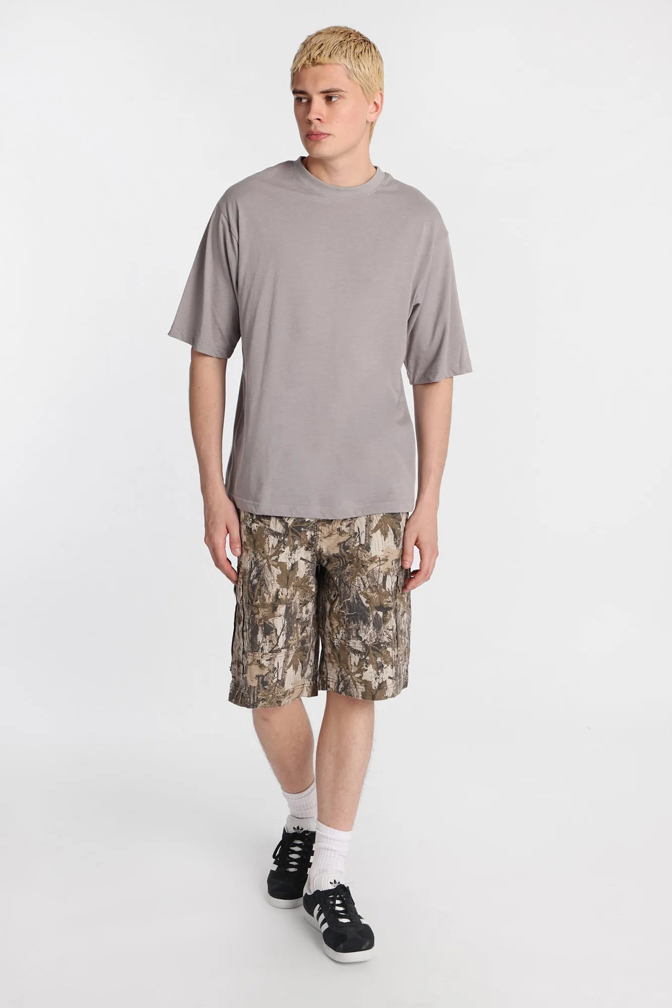 Short cargo en sergé motif camouflage sold by West49 product image thumbnail 5