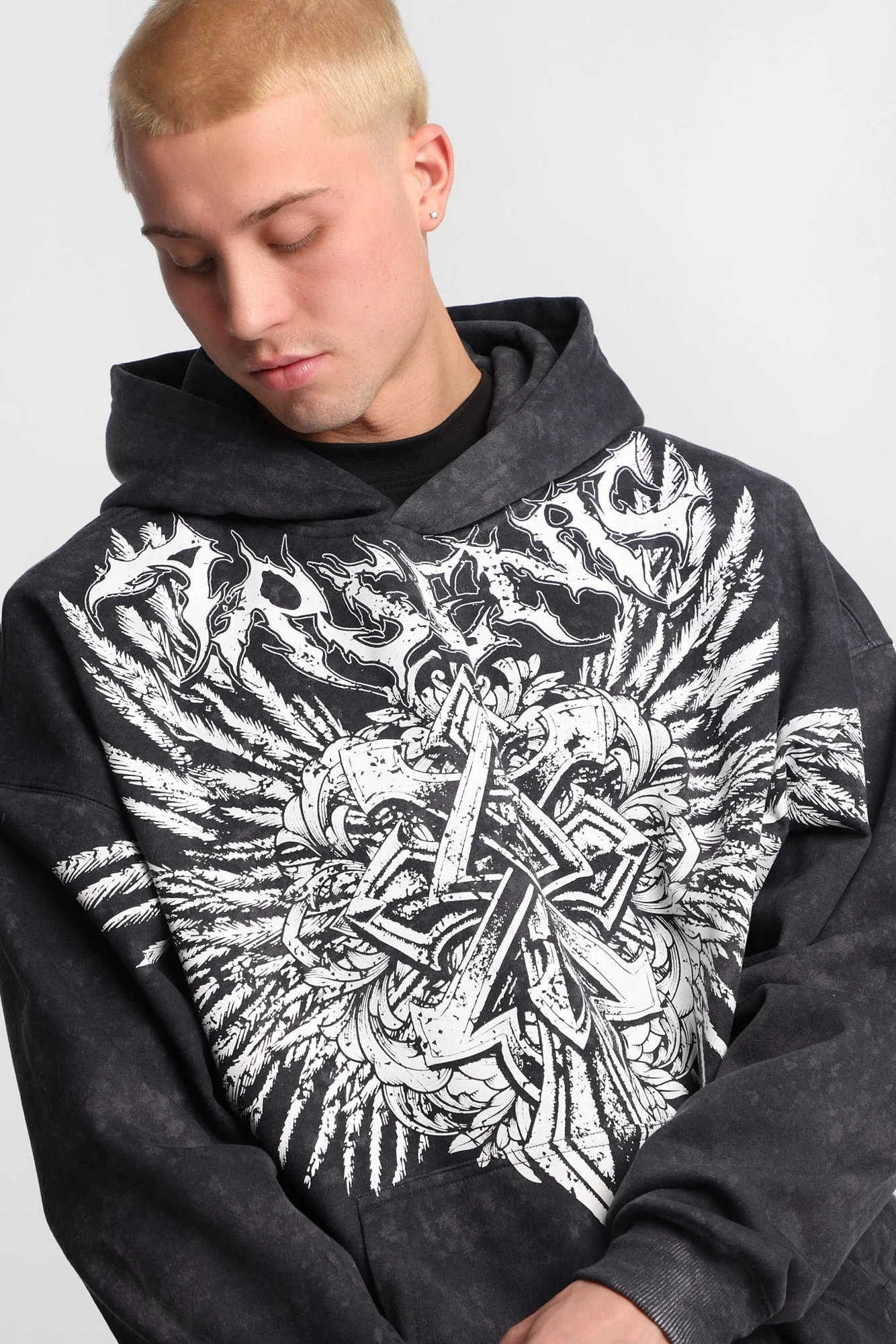 Arsenic Graphic Washed Hoodie sold by West49 product image thumbnail 2
