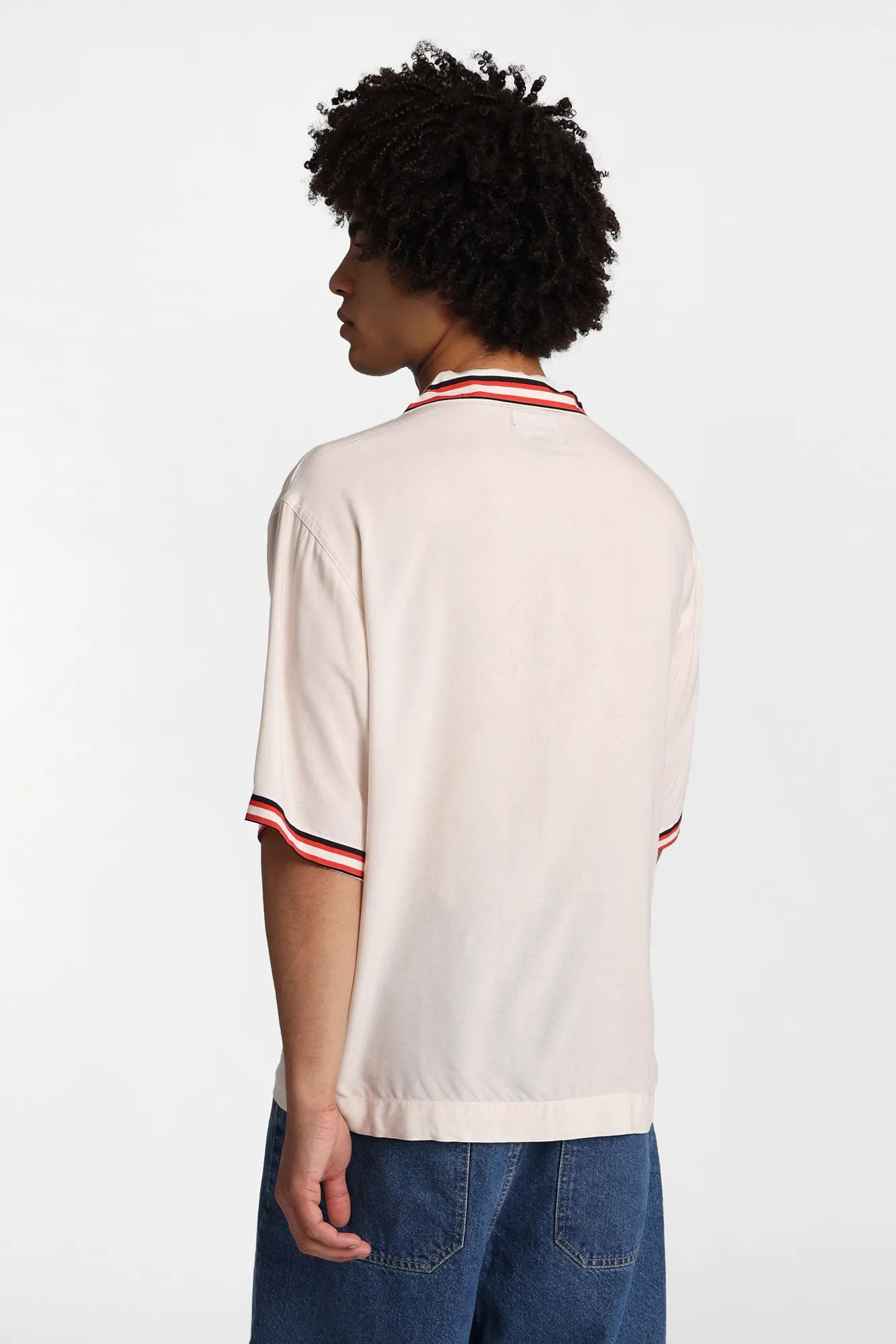 Arsenic Tiger & Rose Graphic Button-Up Shirt sold by West49 product image thumbnail 3