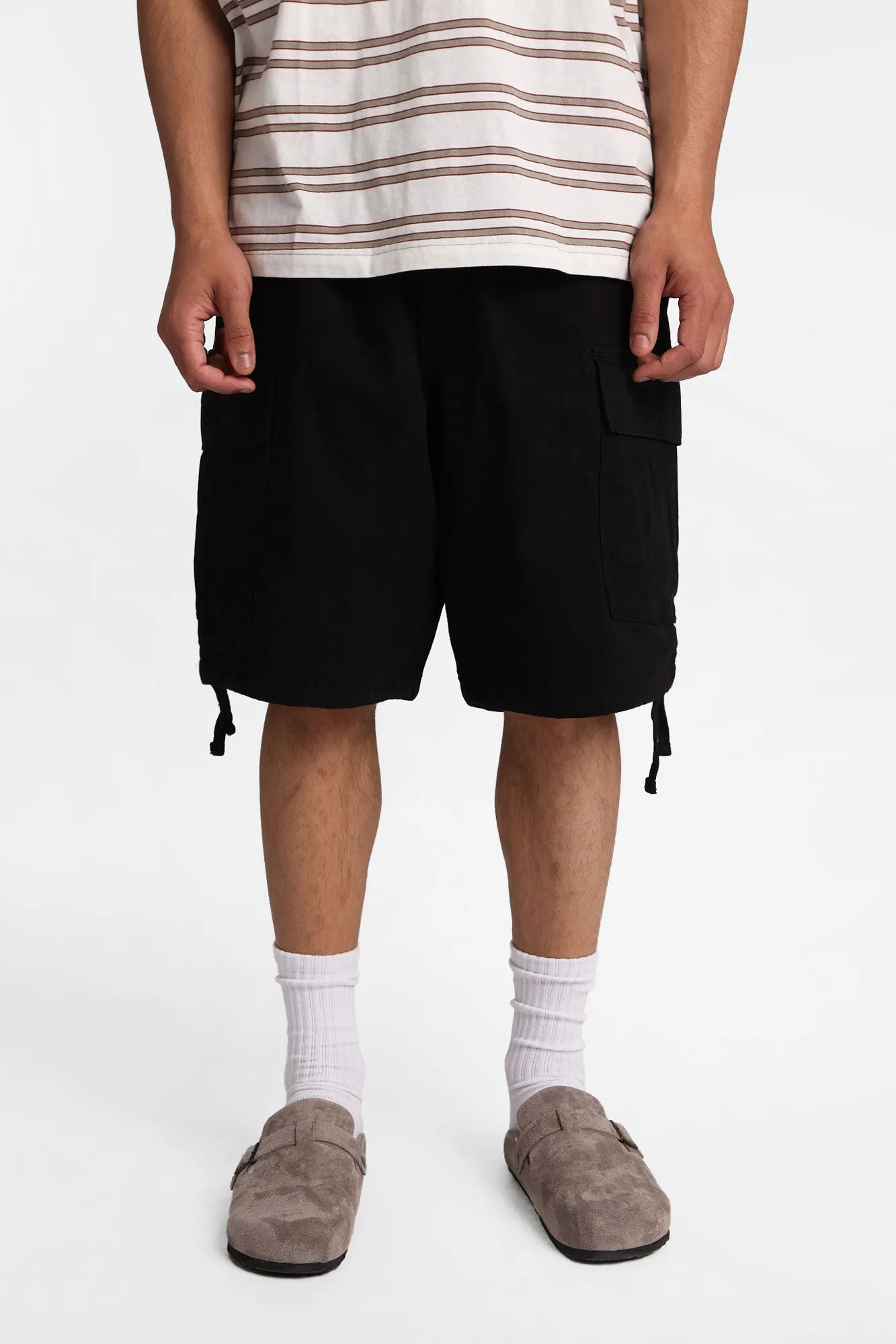 Multi-Pocket Loose Twill Shorts sold by West49 product image thumbnail 2