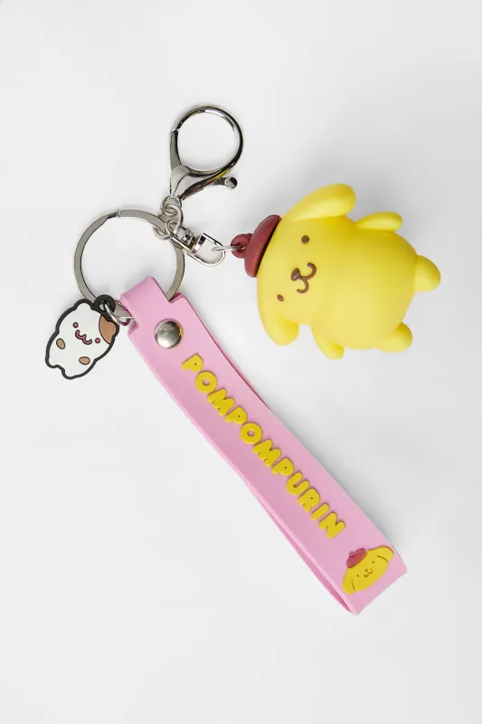 Porte-clés Pompompurin made by Hello Kitty