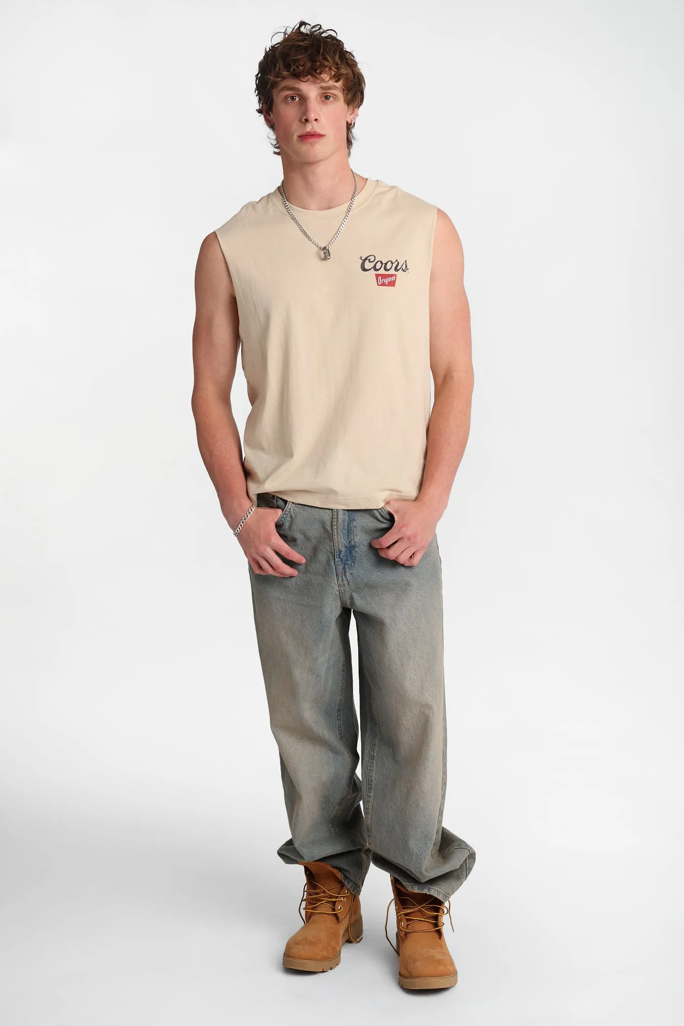 Coors Original Golden Co. Graphic Oversized Tank Top sold by West49 product image thumbnail 4