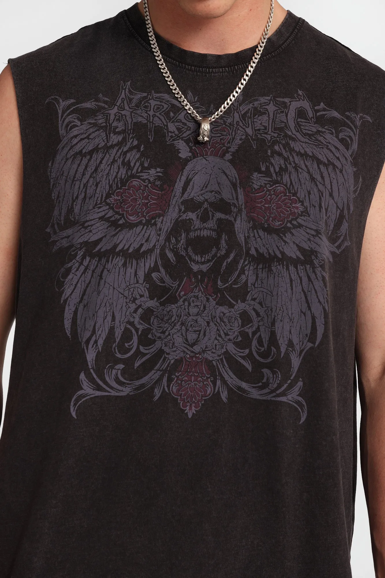 Arsenic Reaper Angel Graphic Tank Top sold by West49 product image thumbnail 2