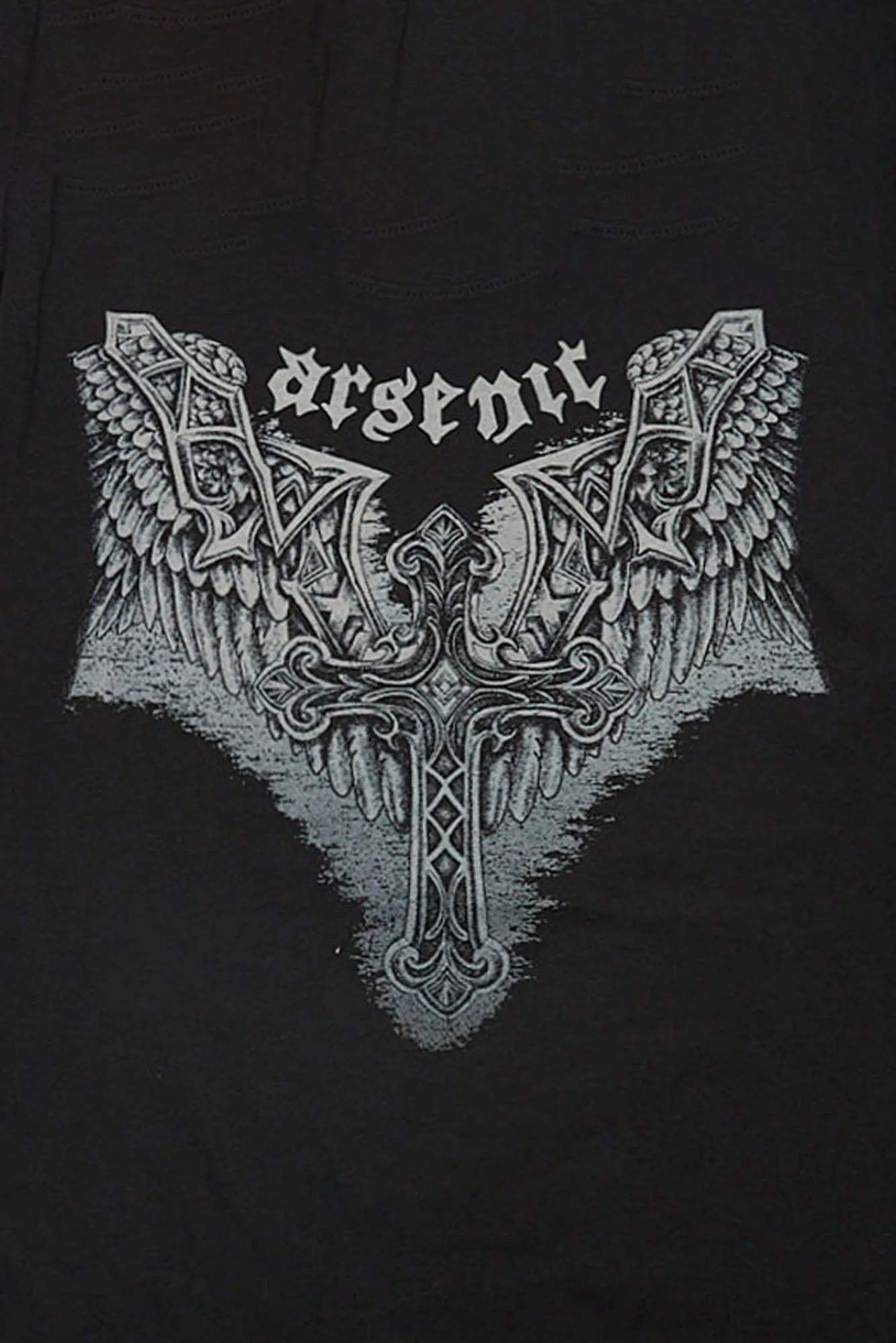 T-shirt imprimé croix en ruine Arsenic sold by West49 product image thumbnail 2