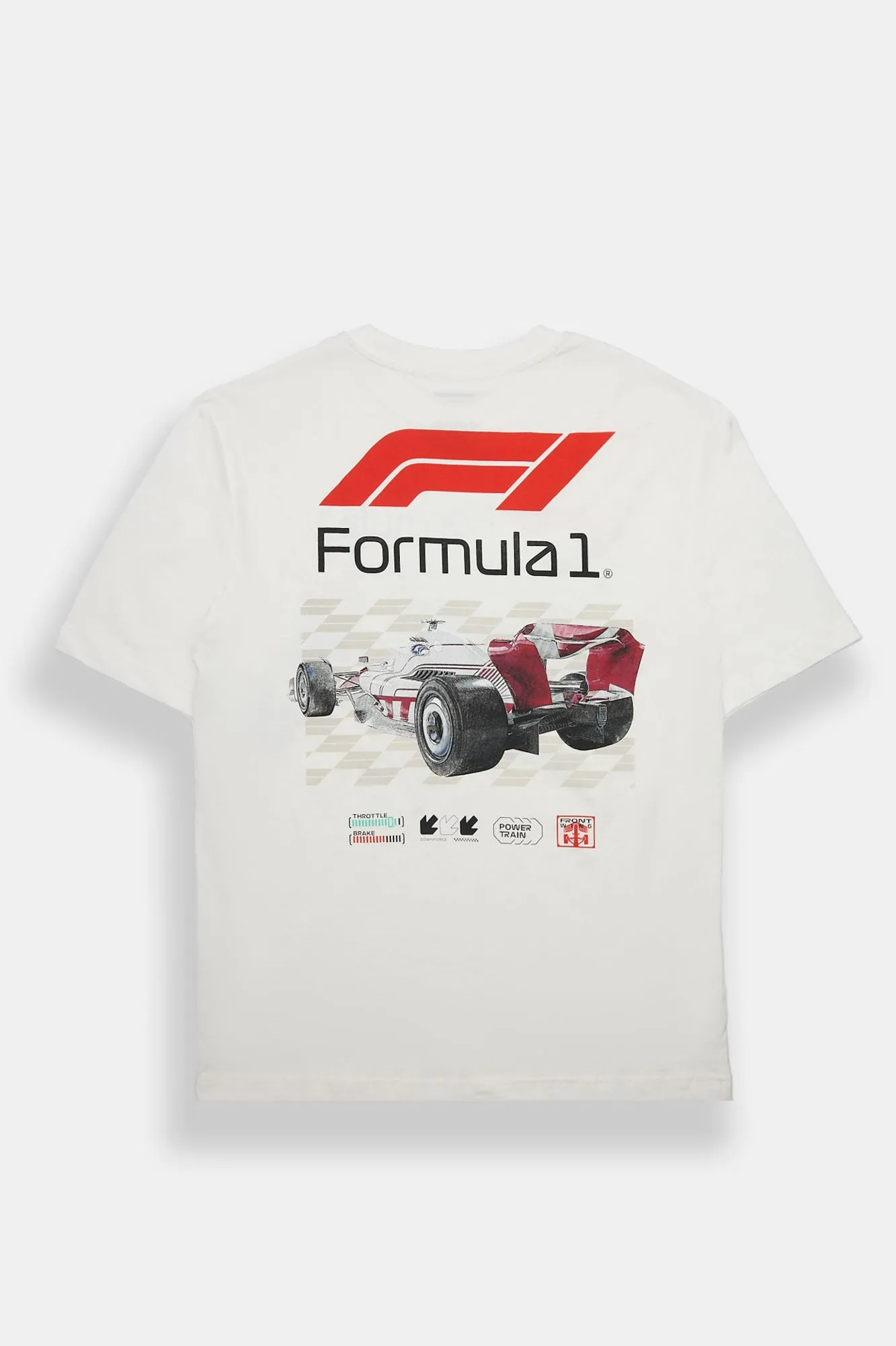 T-shirt surdimensionné imprimé Formula 1 Racing Division sold by West49 product image thumbnail 2