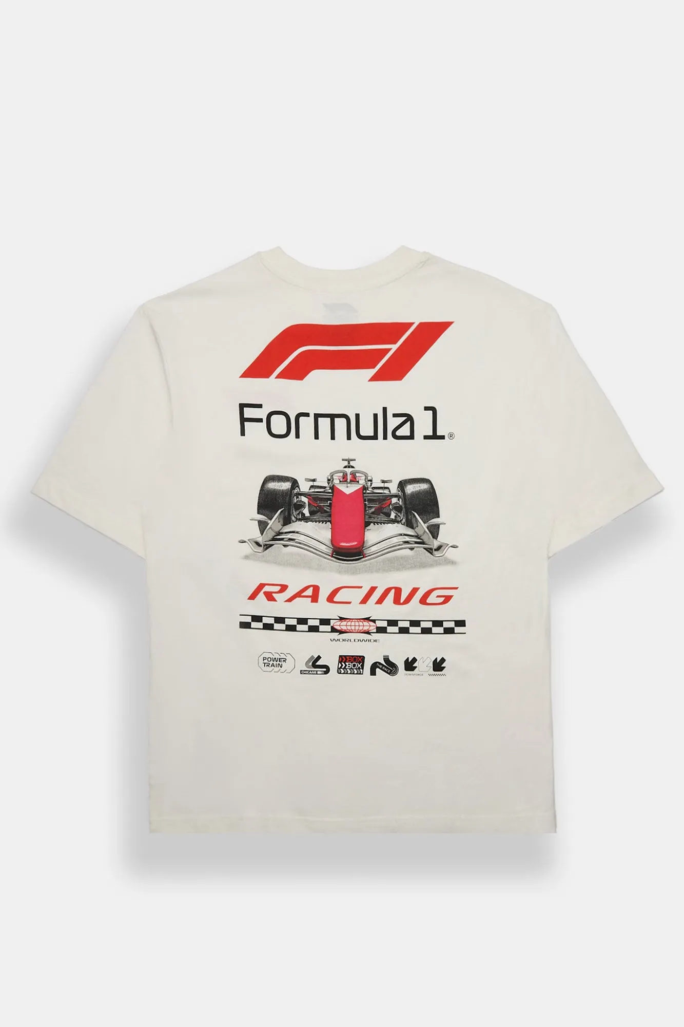 Formula 1 Racing Graphic Oversized Tee sold by West49