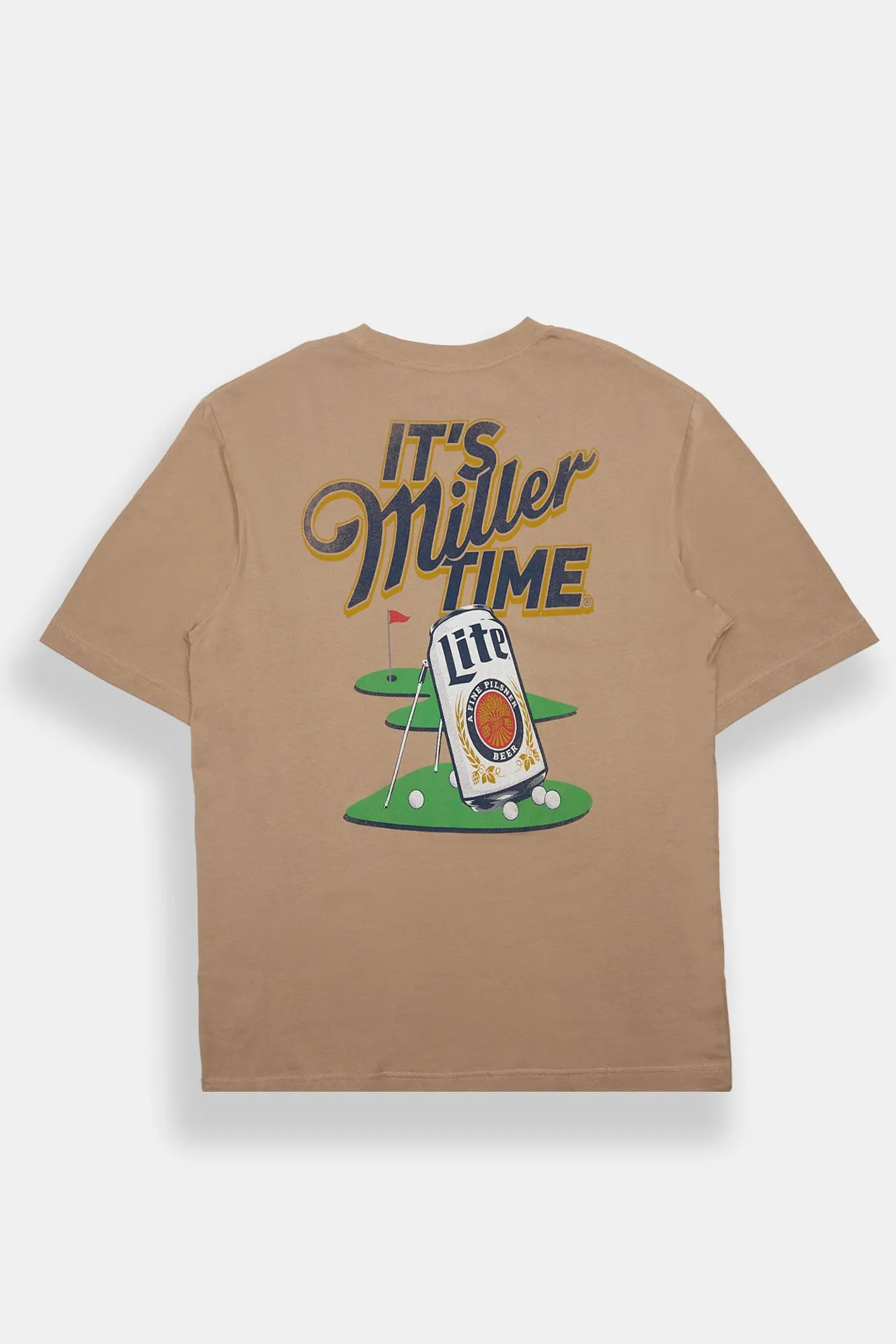 T-shirt surdimensionné imprimé It's Miller Time sold by West49