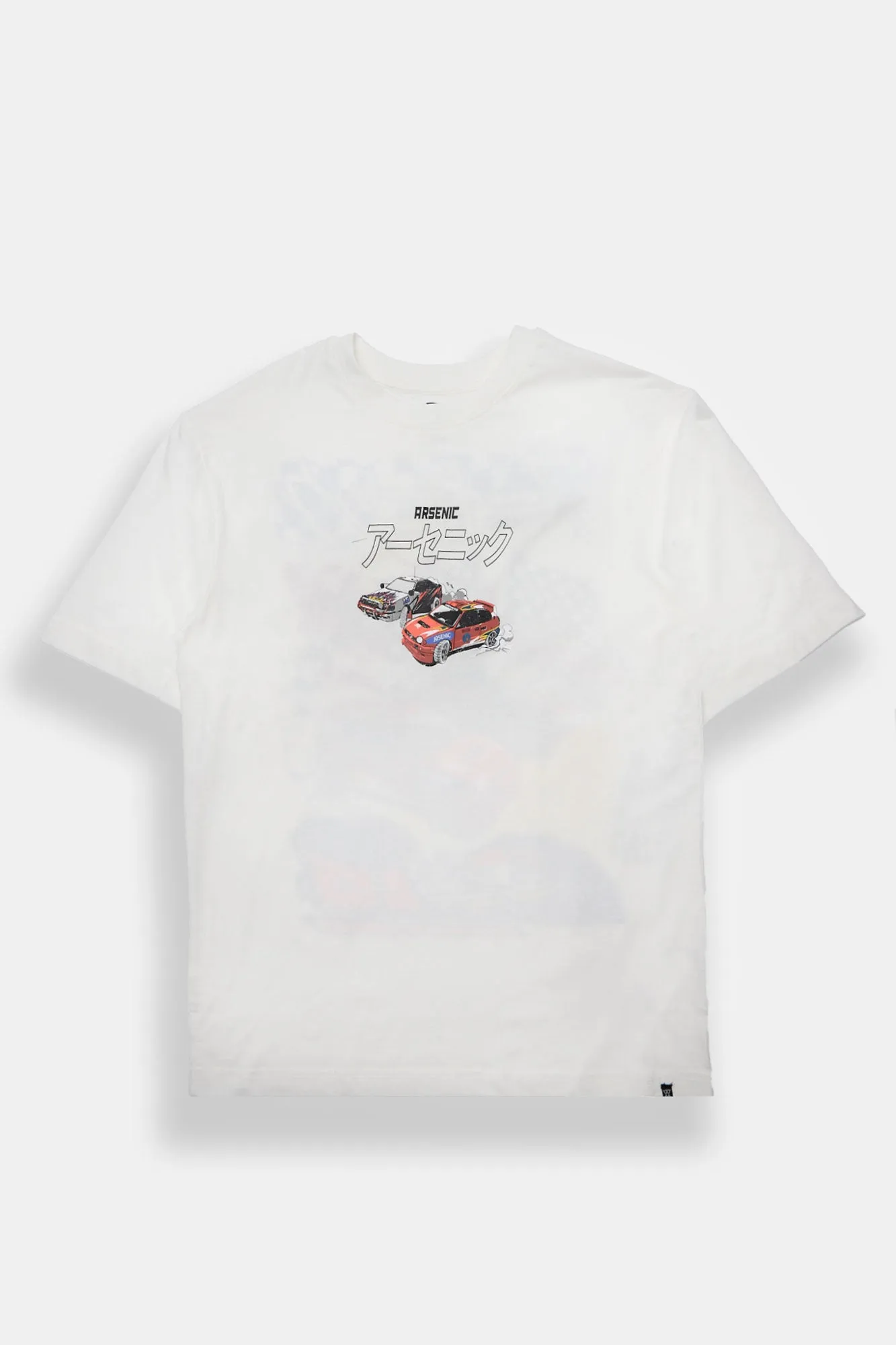 T-shirt imprimé drapeau à damier Arsenic sold by West49 product image thumbnail 4
