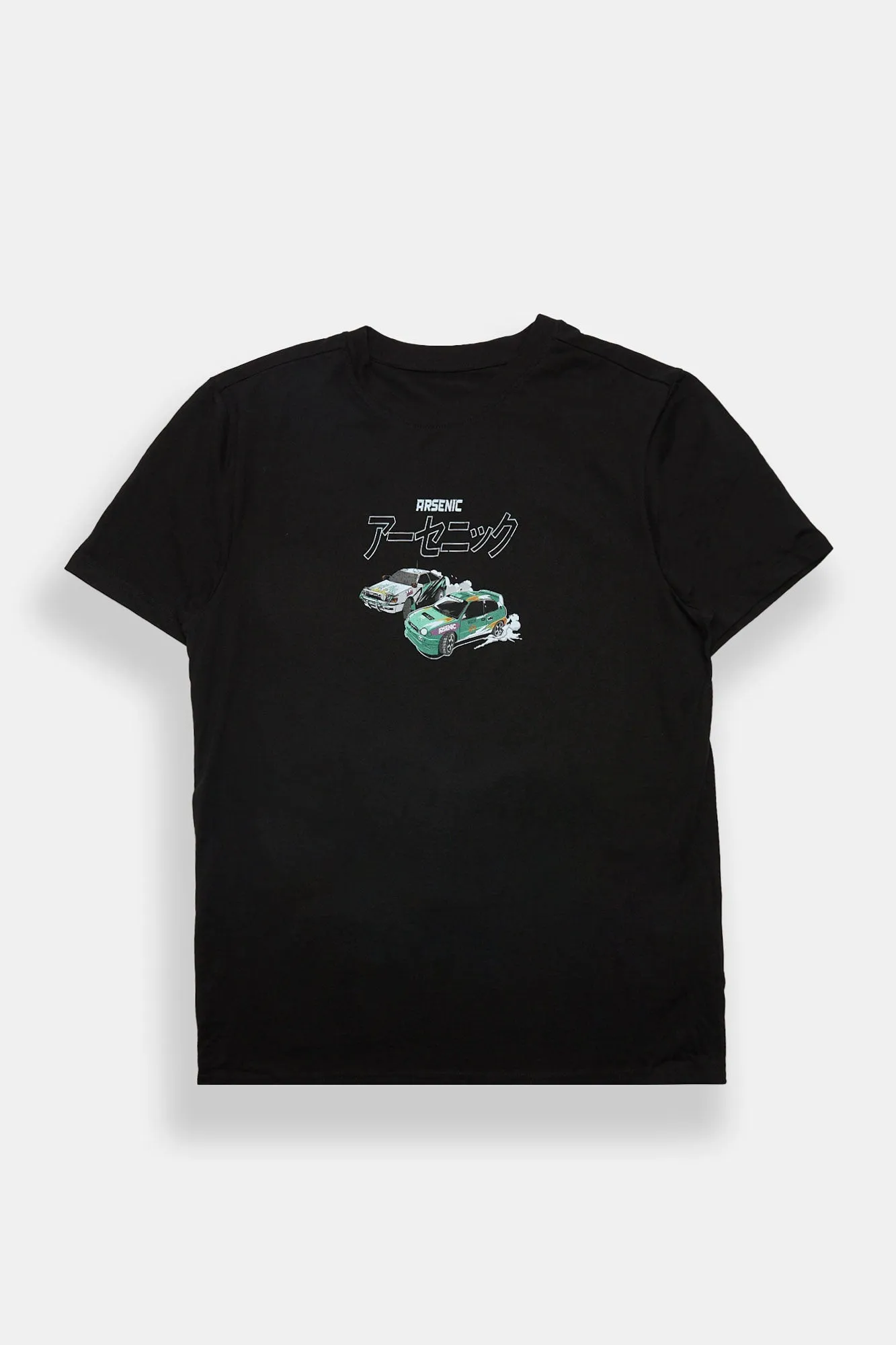 T-shirt imprimé drapeau à damier Arsenic sold by West49 product image thumbnail 2