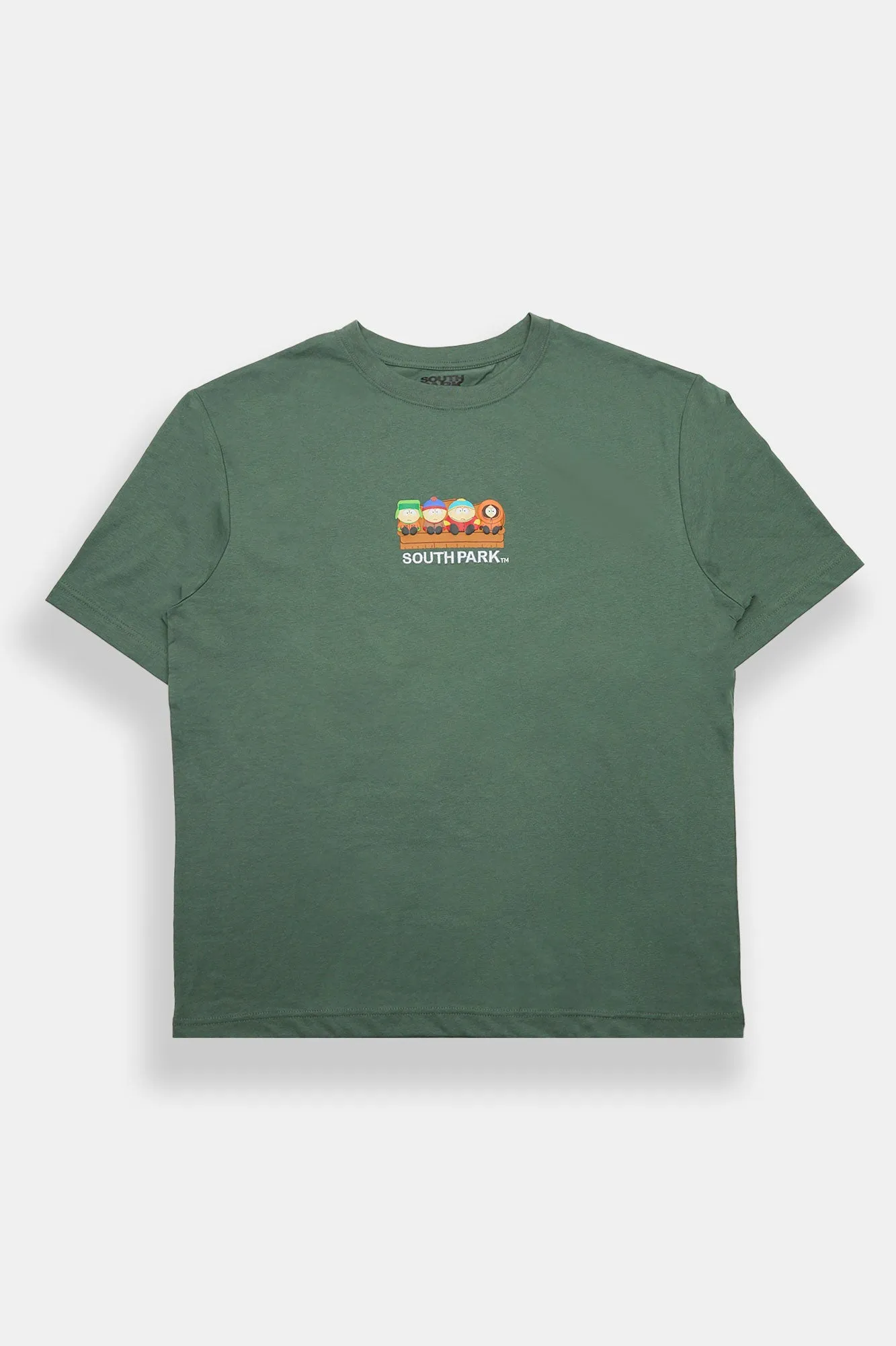 South Park Couch Embroidered Graphic Oversized Tee sold by West49