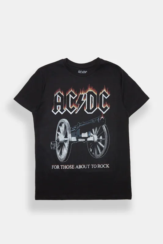 T-shirt imprimé AC/DC For Those About To Rock made by AC/DC