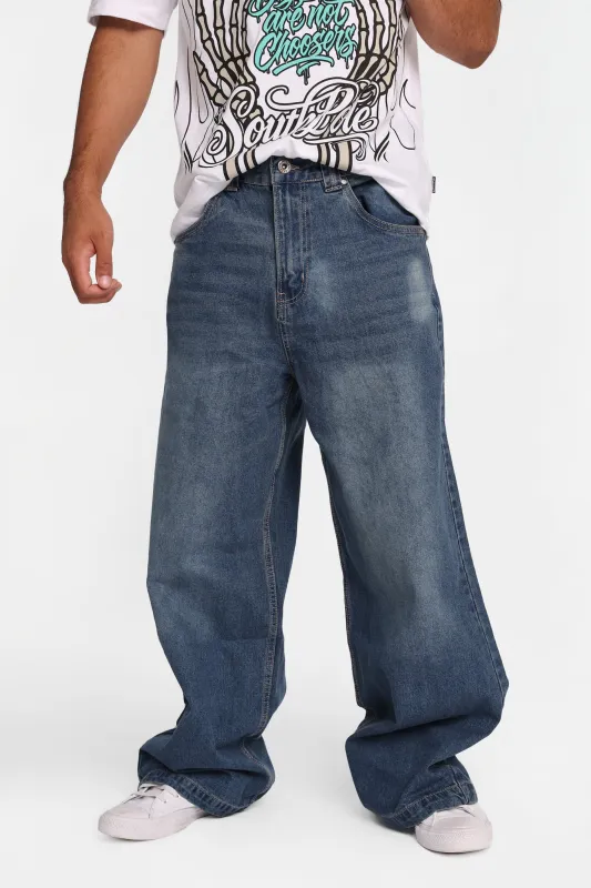 Jean ultra ample brodé Arsenic made by West49