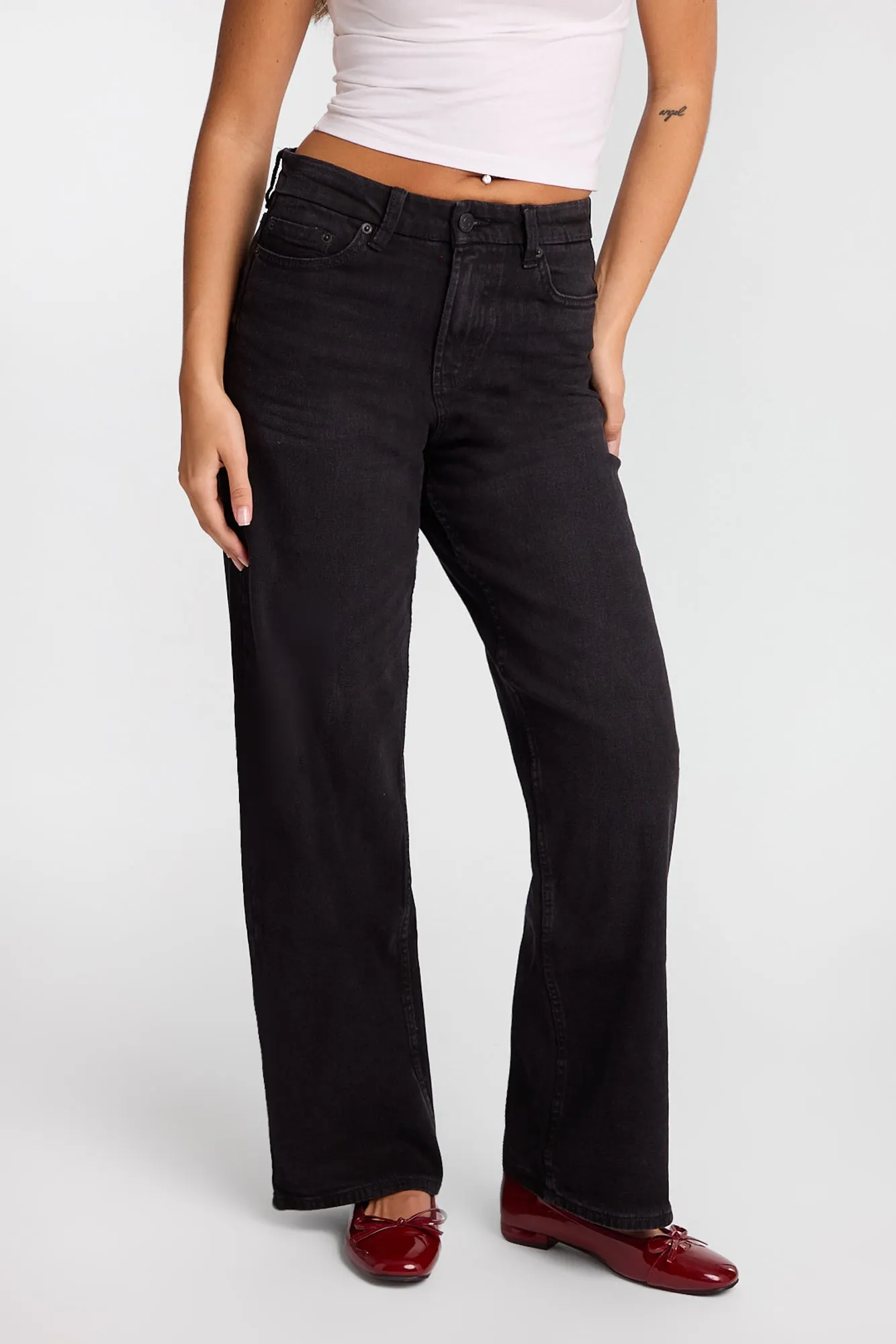 Ella Curvy High Rise Baggy Jeans sold by West49