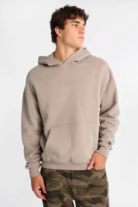 Southpole Establish Boxy Hoodie made by South Pole
