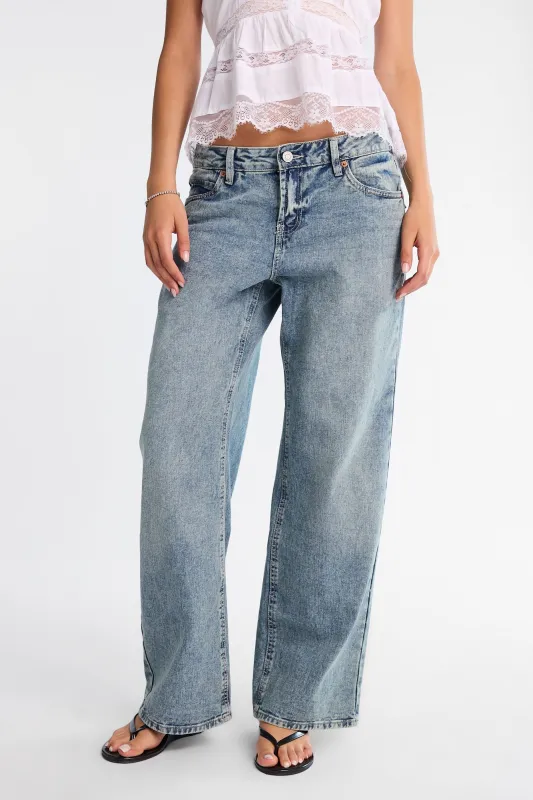 Chloe Low Rise Baggy Jeans made by Bluenotes
