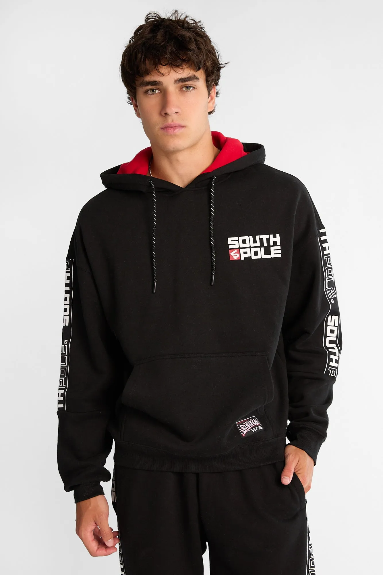 Haut à capuchon imprimé Southpole Legacy sold by West49