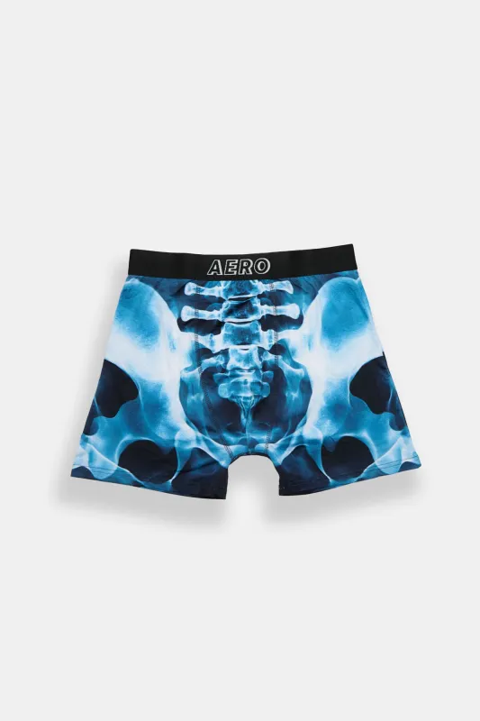 X-Ray Bones Printed Boxer Briefs made by Aeropostale