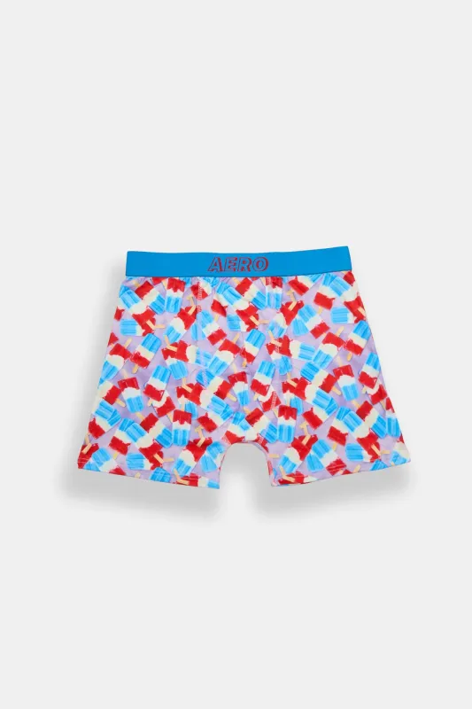 Caleçon boxeur imprimé Rocket Popsicles made by Aeropostale