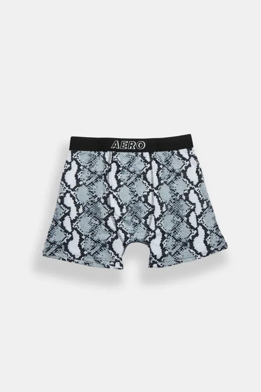 Caleçon boxeur imprimé Peau de serpent Python made by Aeropostale