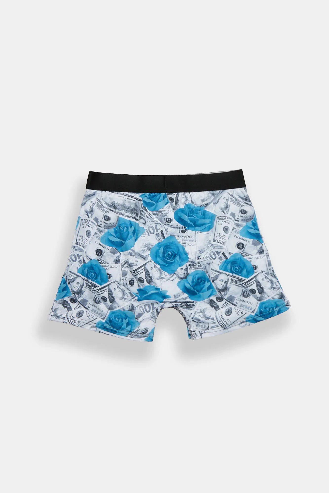 Roses & Money Bills Printed Boxer Briefs sold by West49 product image thumbnail 2